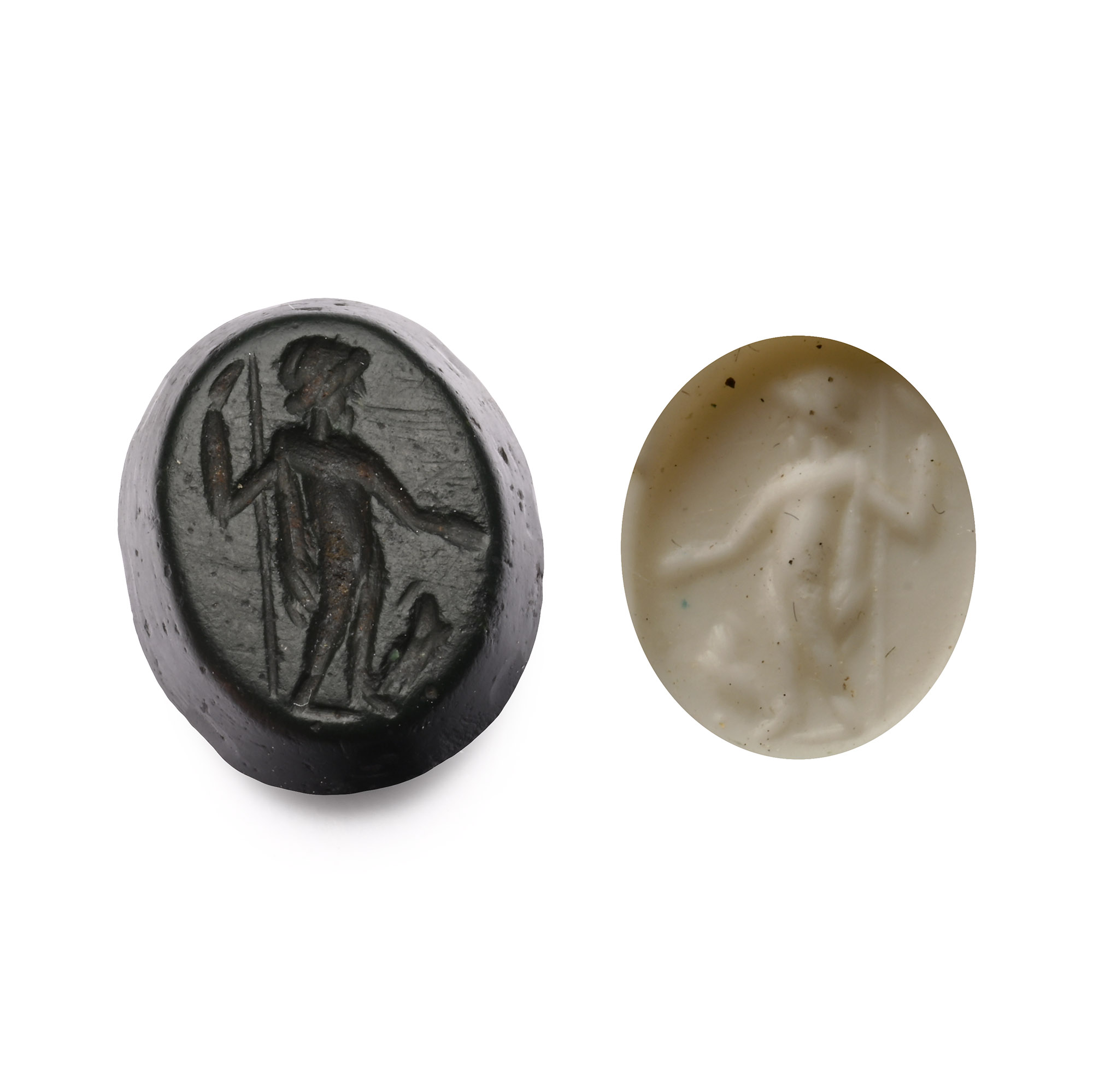 Roman Black Gemstone with Jupiter