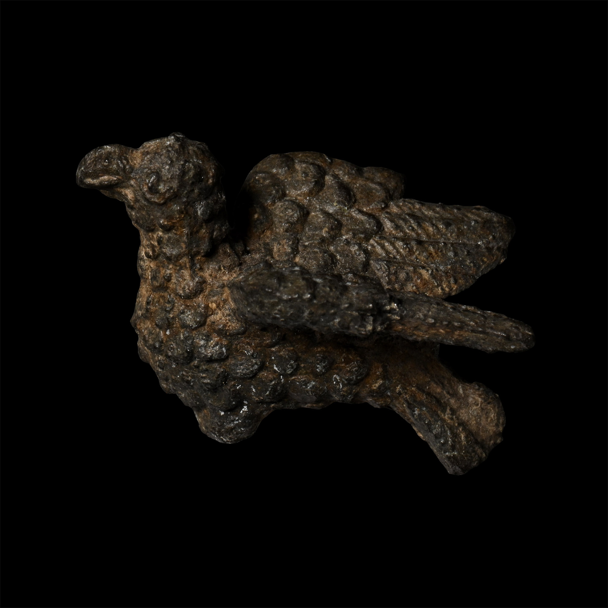 Medieval Bronze Bird Finial