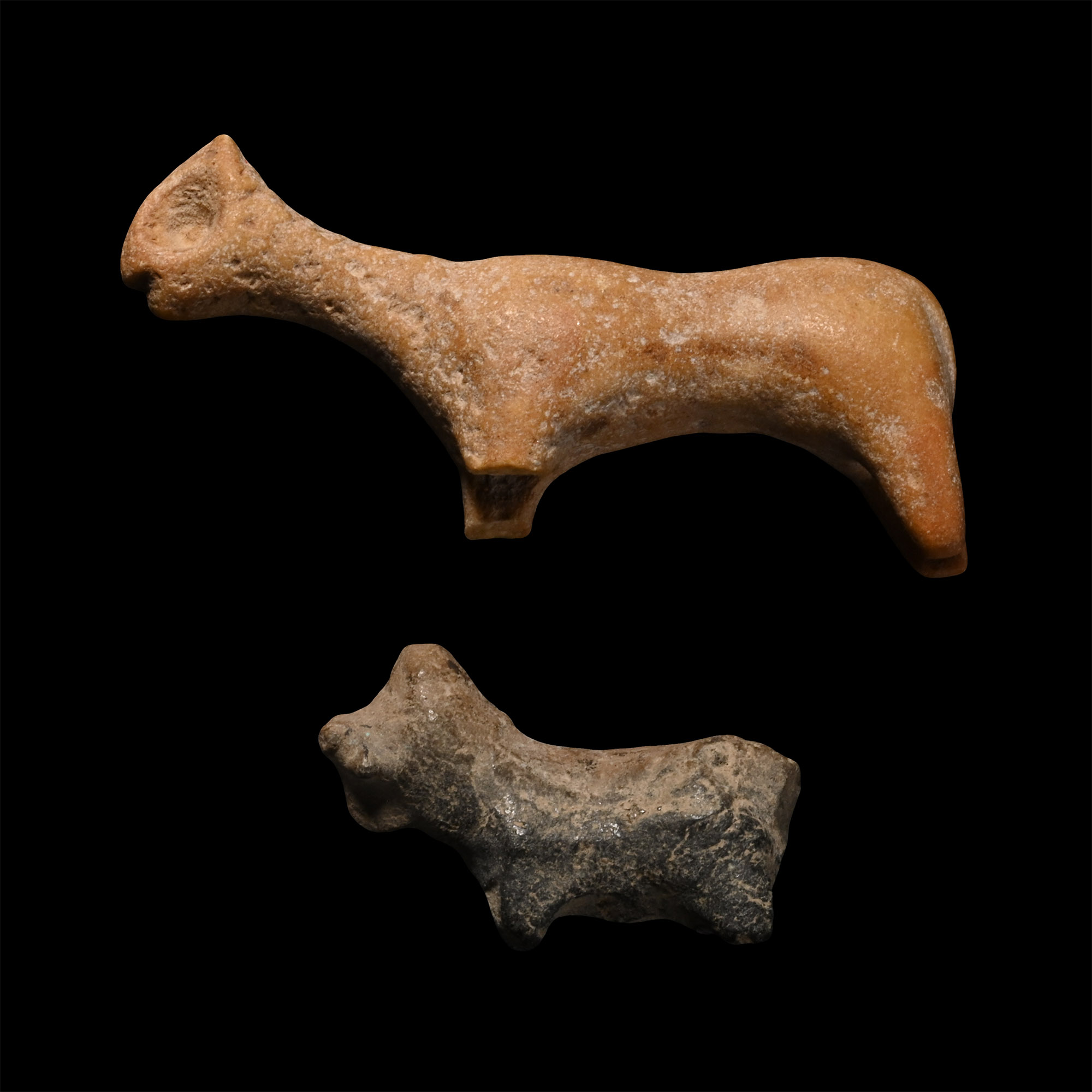 Etruscan Stone Animal Figure Group