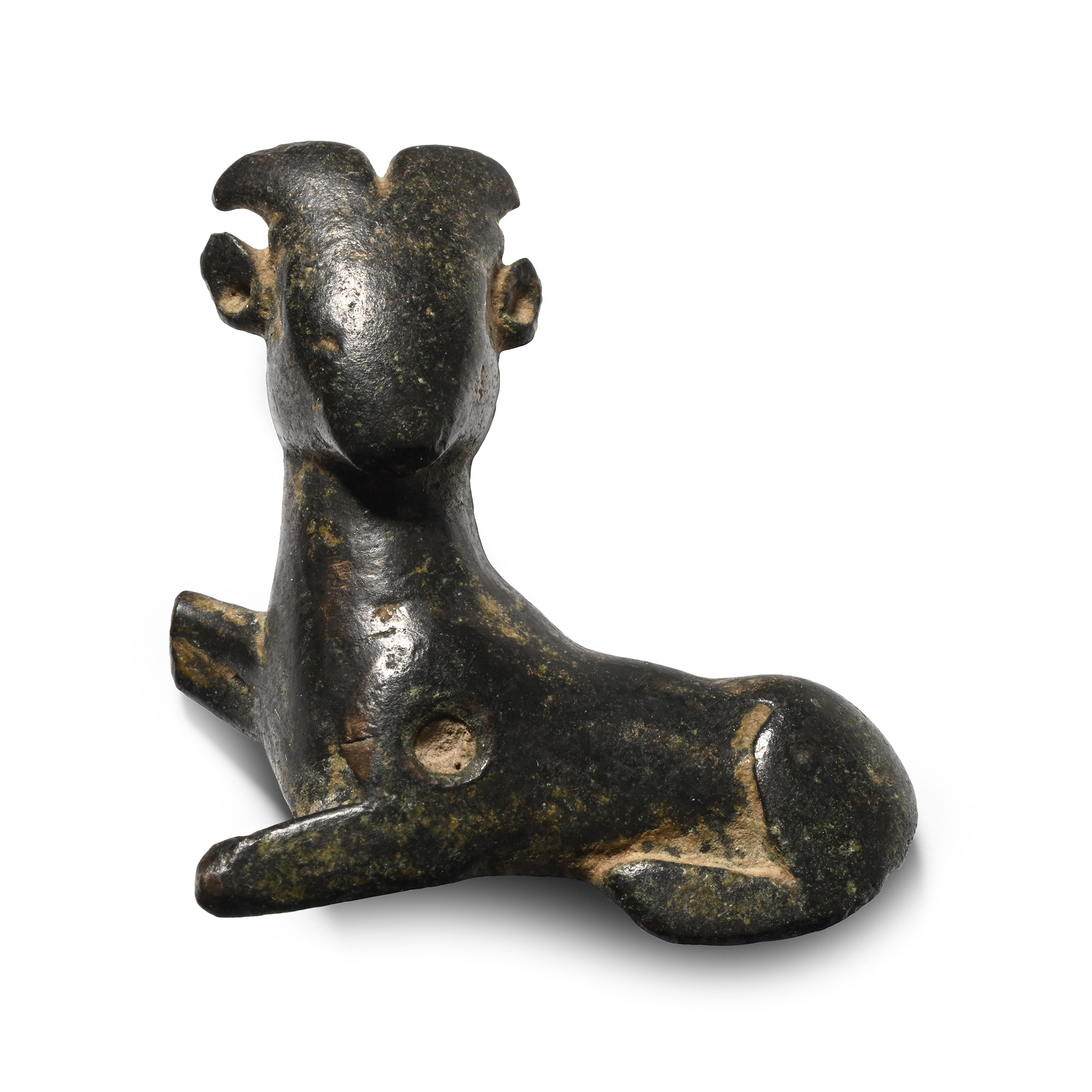 Luristan Bronze Recumbent Deer Mount