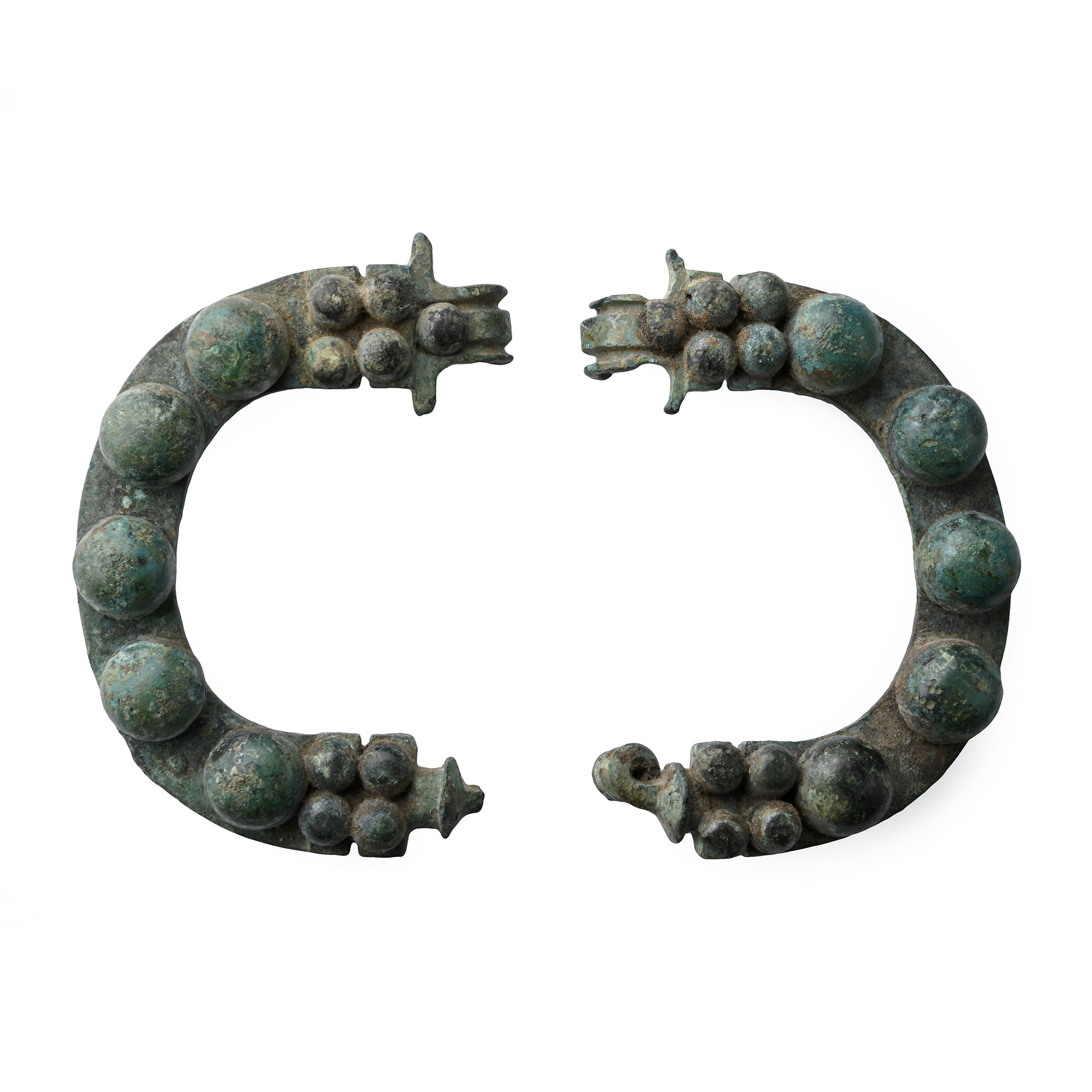 Phrygian Bronze Bow Brooch Pair
