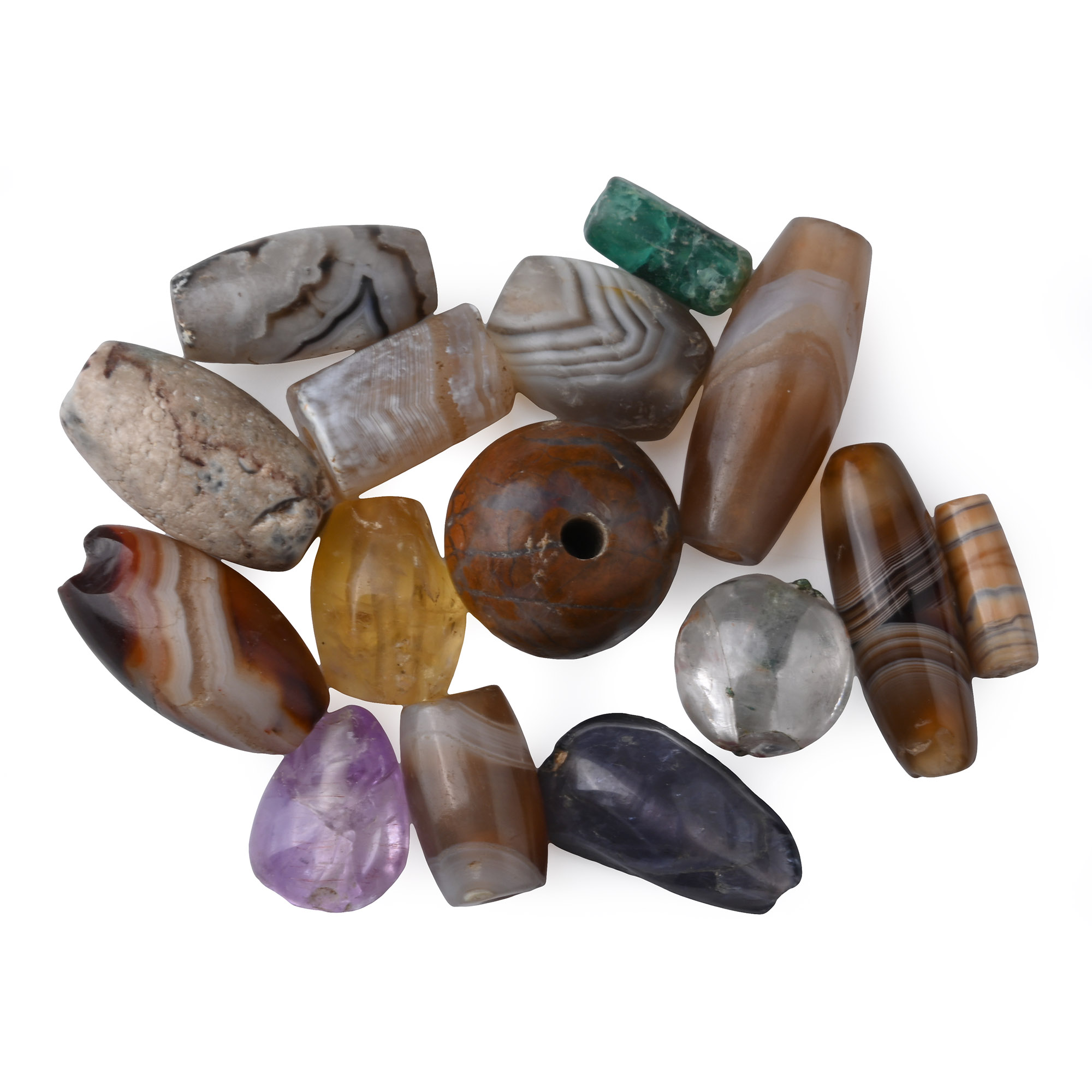 Western Asiatic Assorted Stone Bead Collection