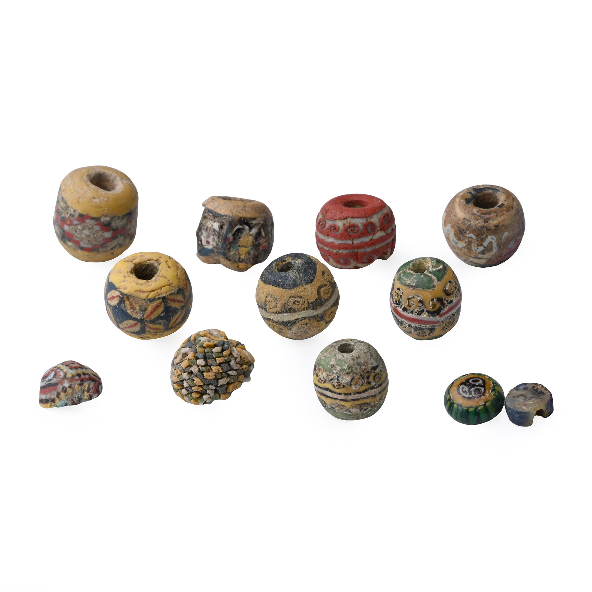 Roman Glass Bead Group