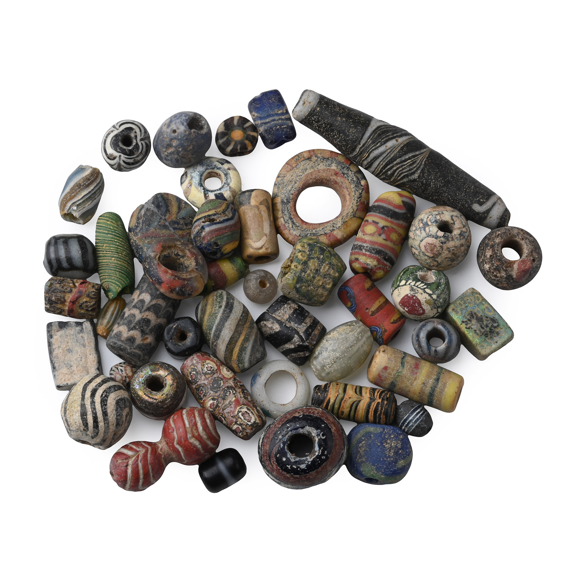 Roman Glass Bead Group