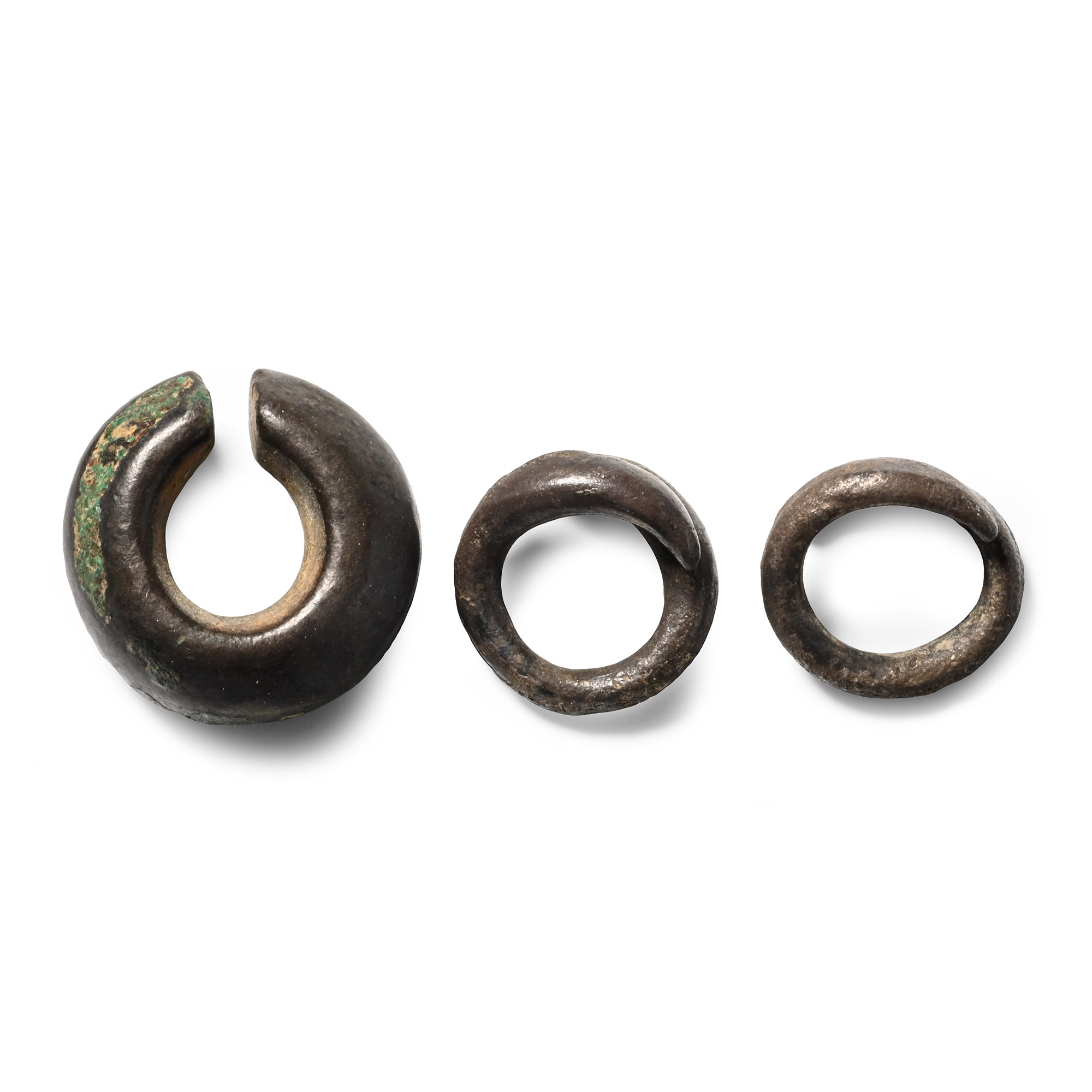 Bronze Age Hair Ring Group