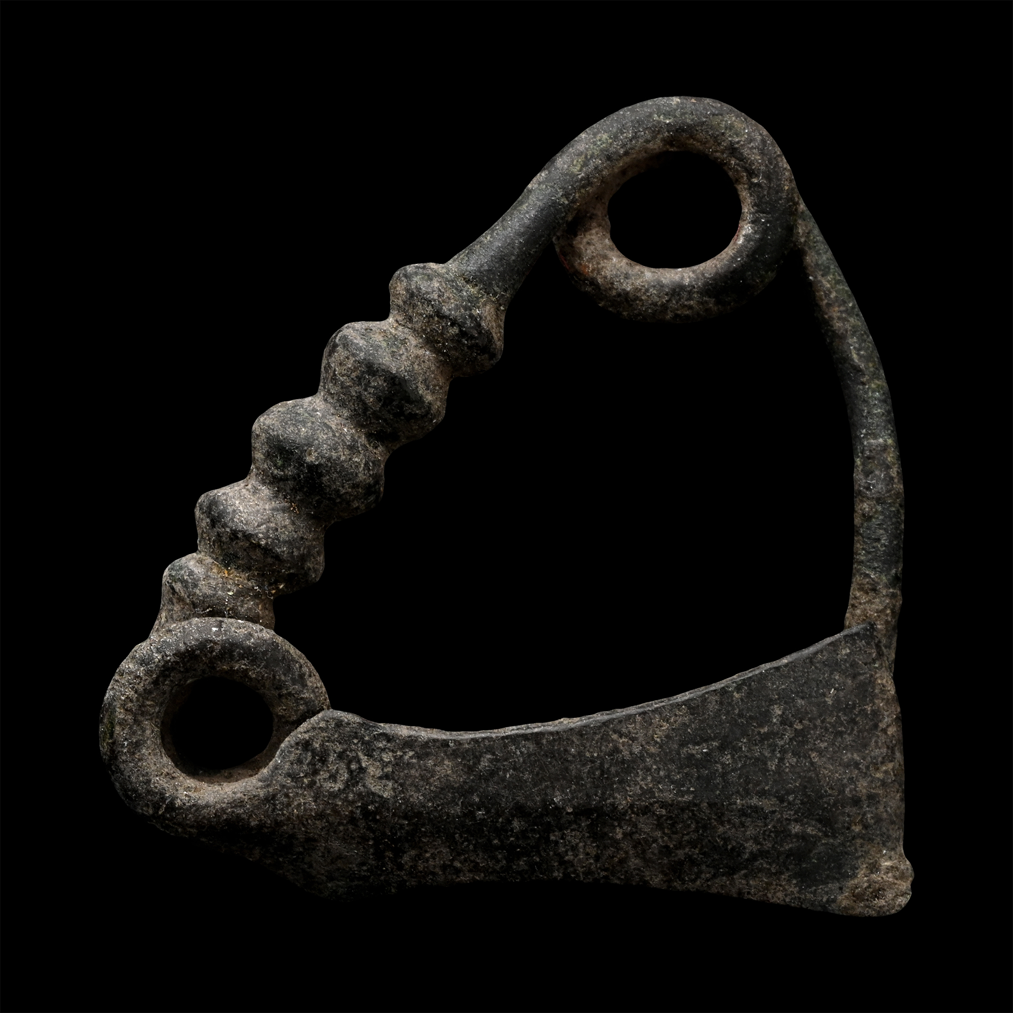 Greek Bronze Bow Brooch