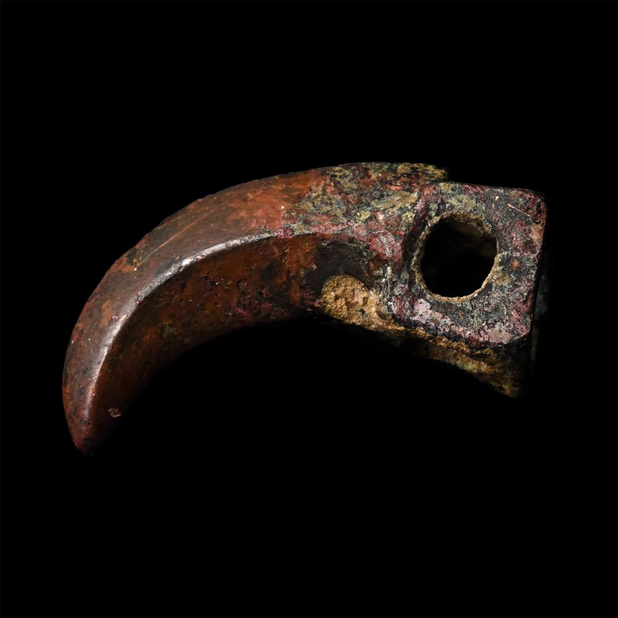 Scythian Bronze Eagle's Talon Pendant