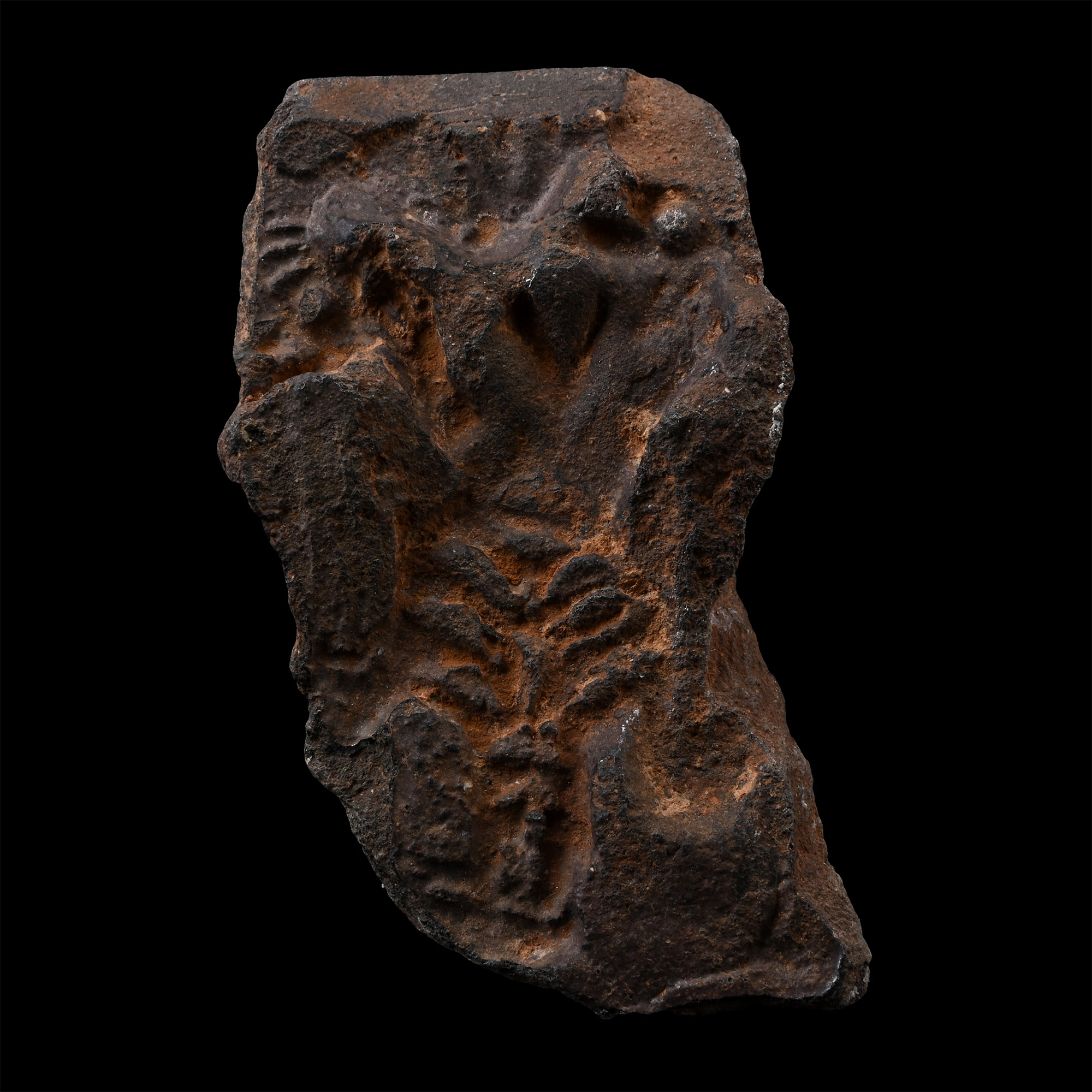 Post Medieval Pottery Sherd with Christ
