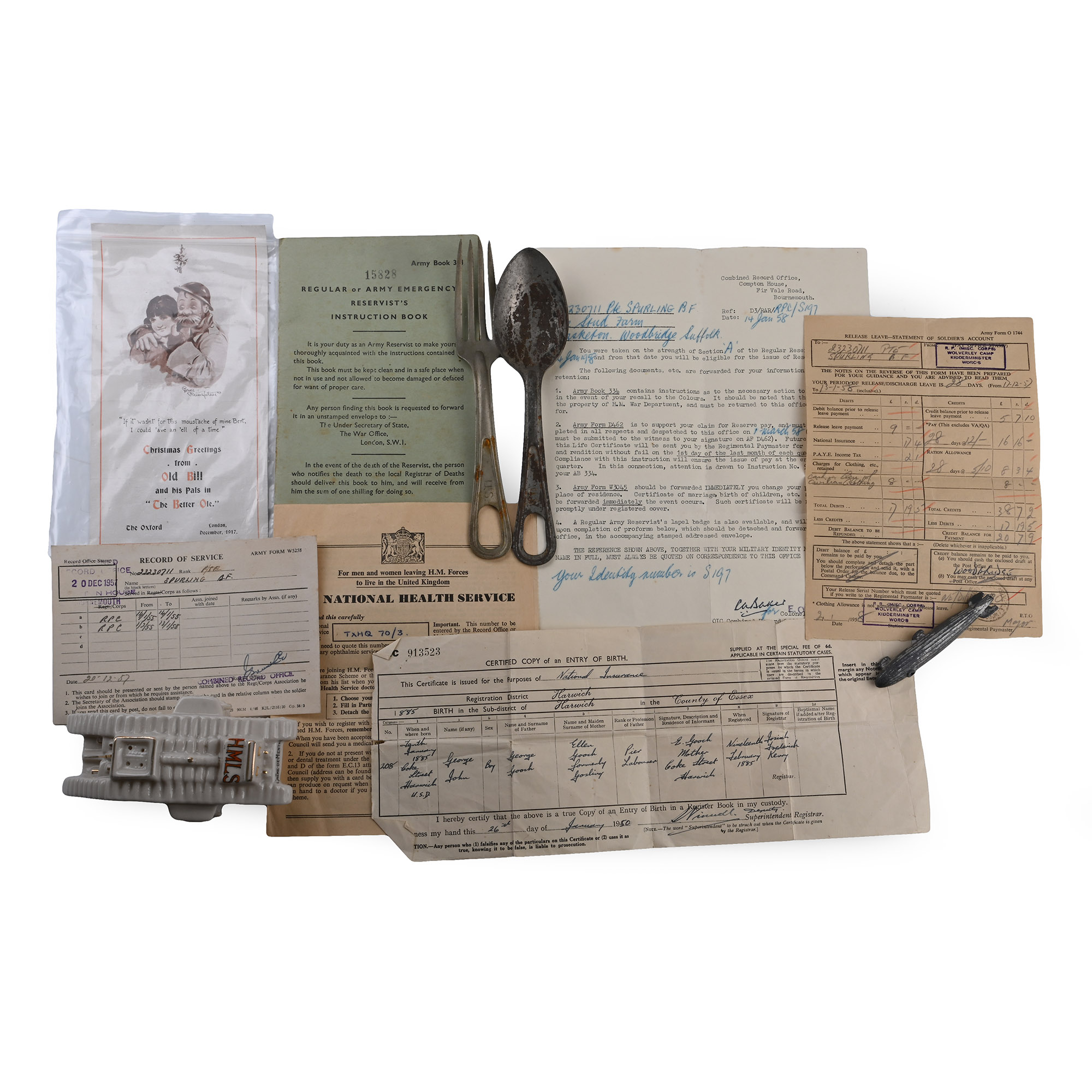 WWI and WWII Memorabilia Collection