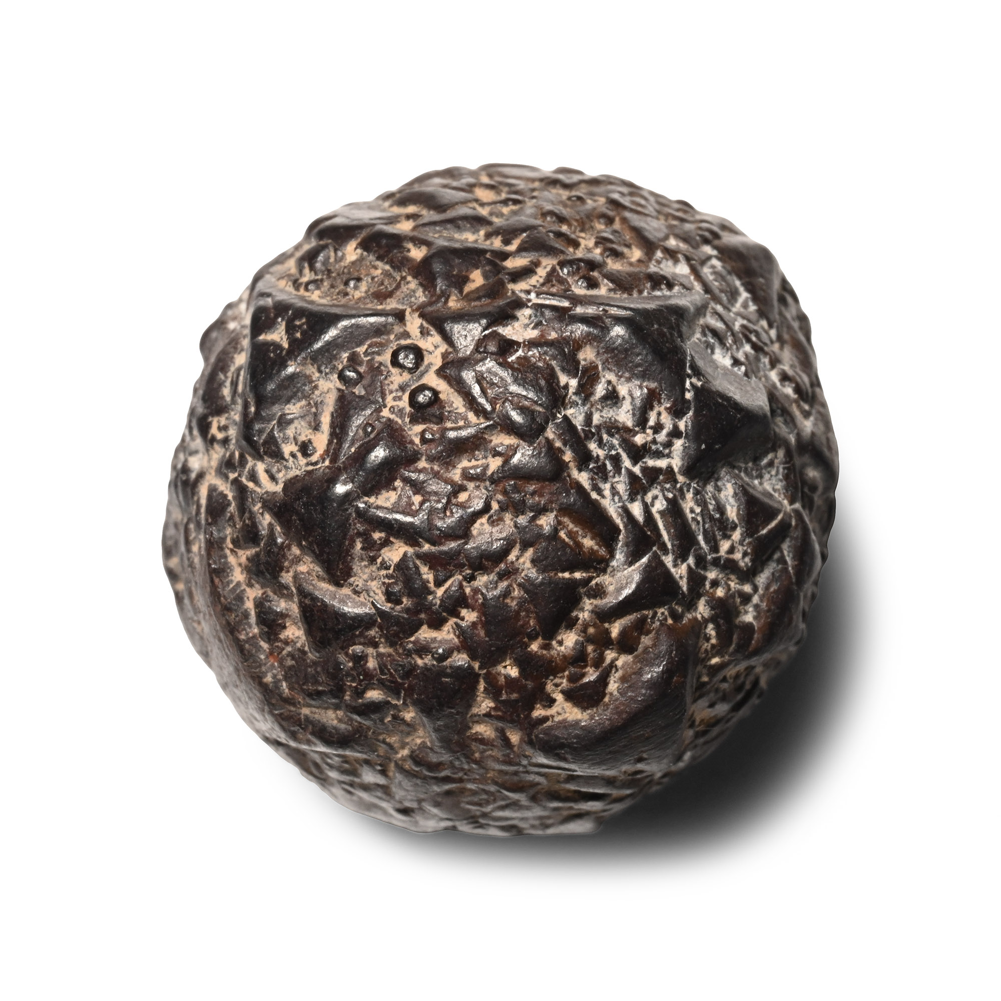 Western Asiatic Bronze Decorated Bulla