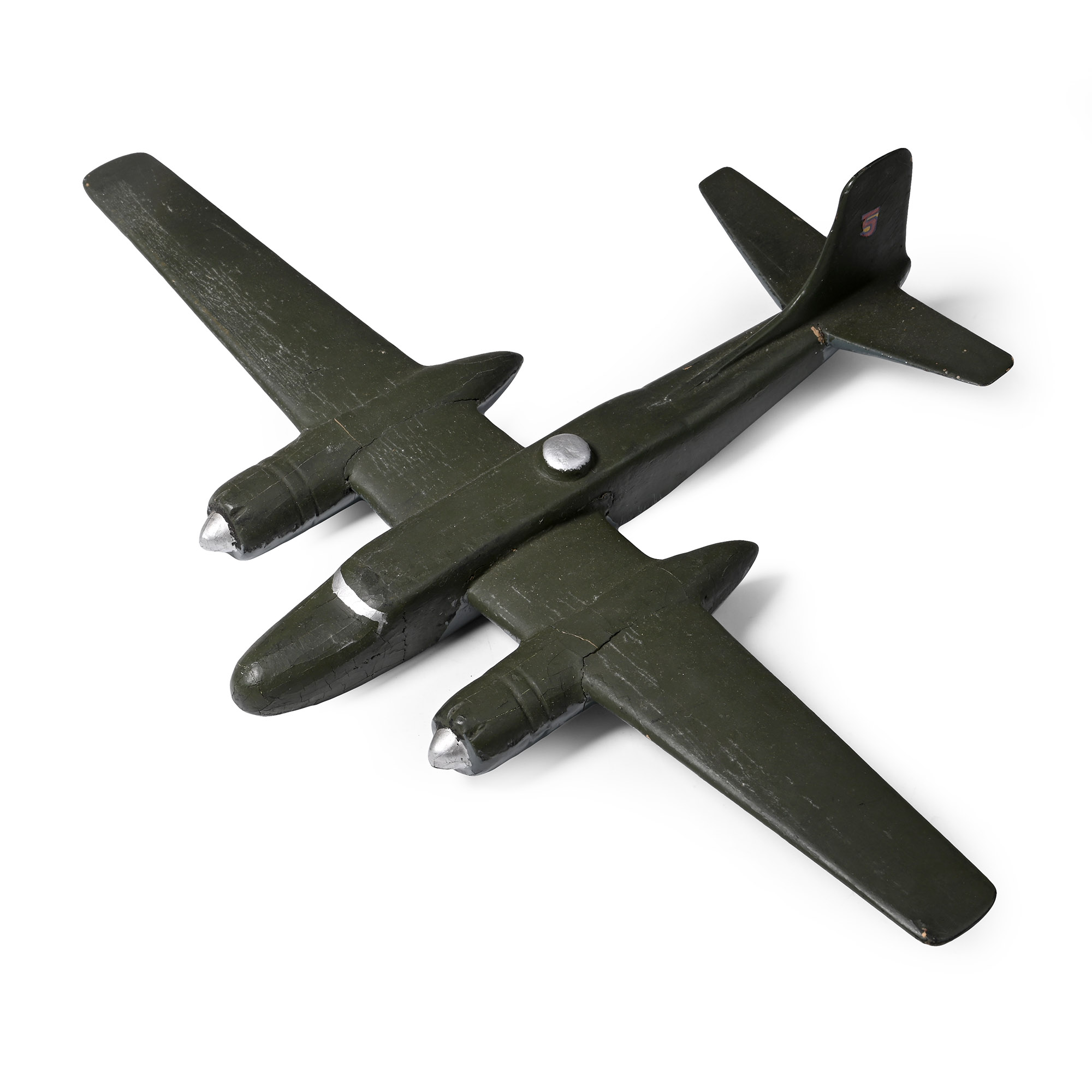 A26 Invader Bomber Wooden RAF WWII Aeroplane Identification Training Model
