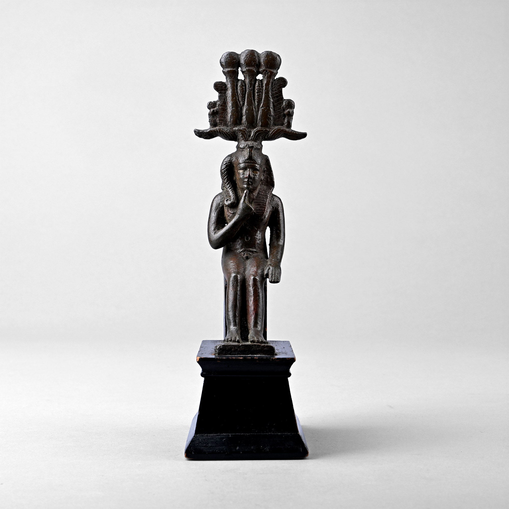 Egyptian Bronze Harpocrates Statue