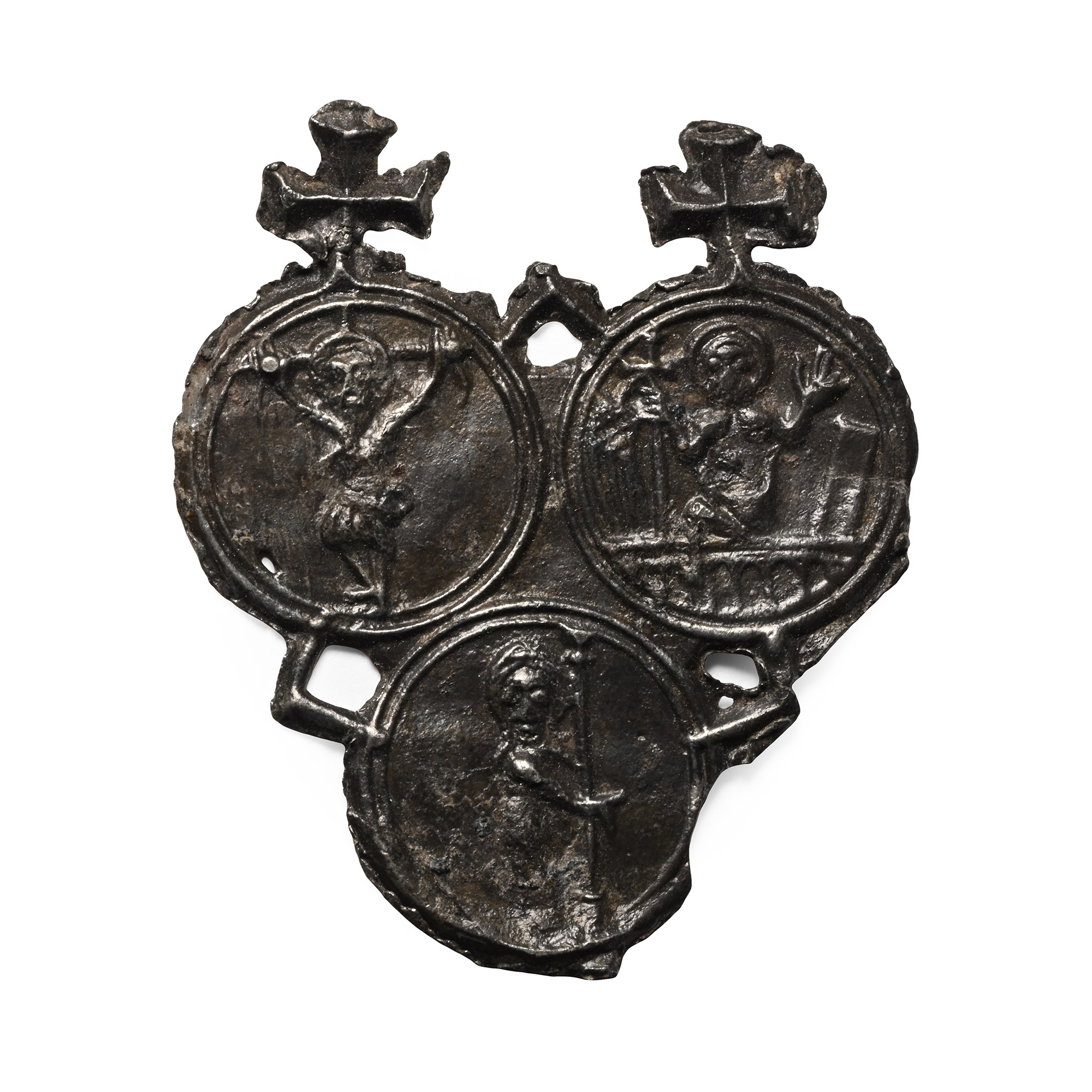 Medieval Pewter Wilsnack Pilgrim's Badge