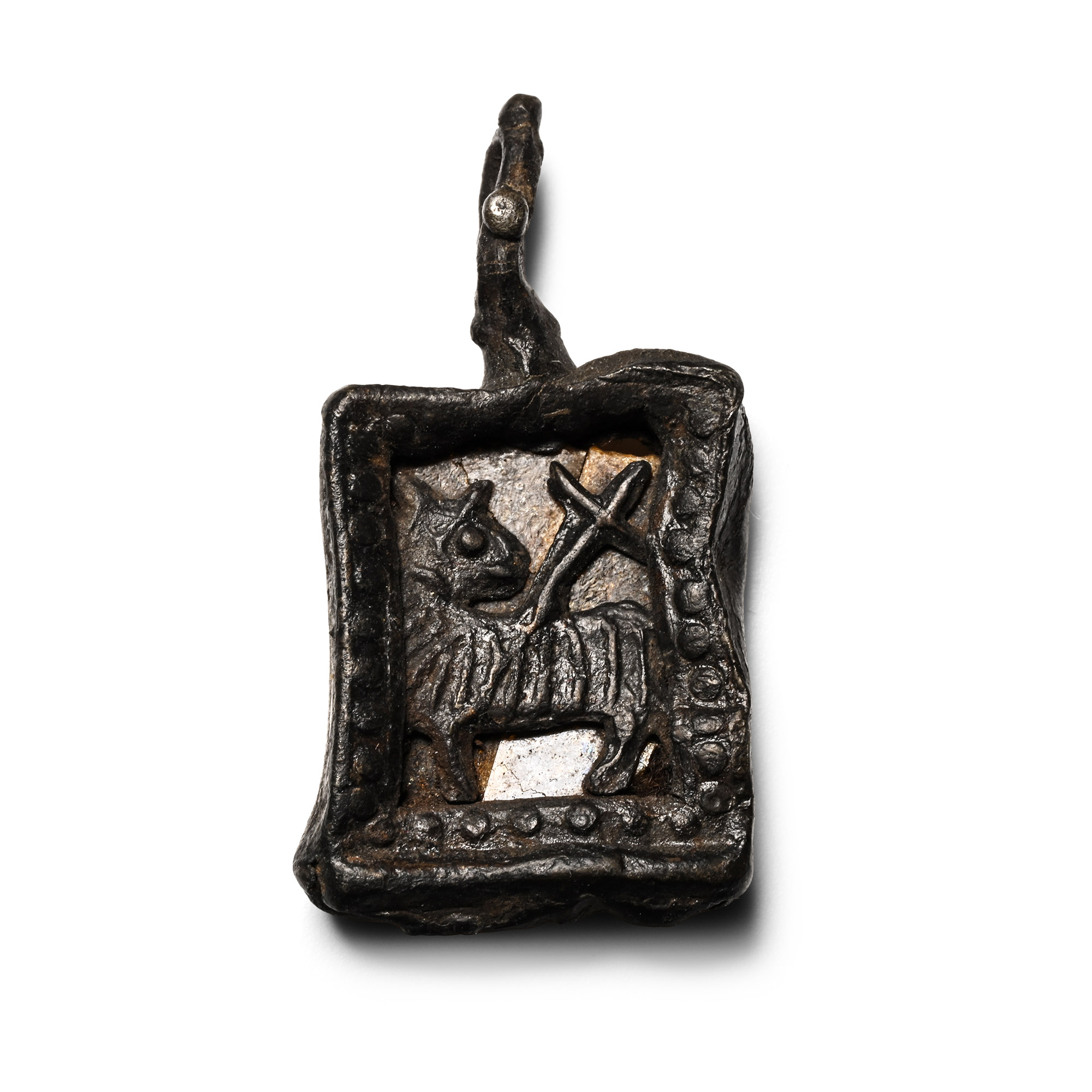 Medieval Pewter Agnus Dei Pilgrim's Badge