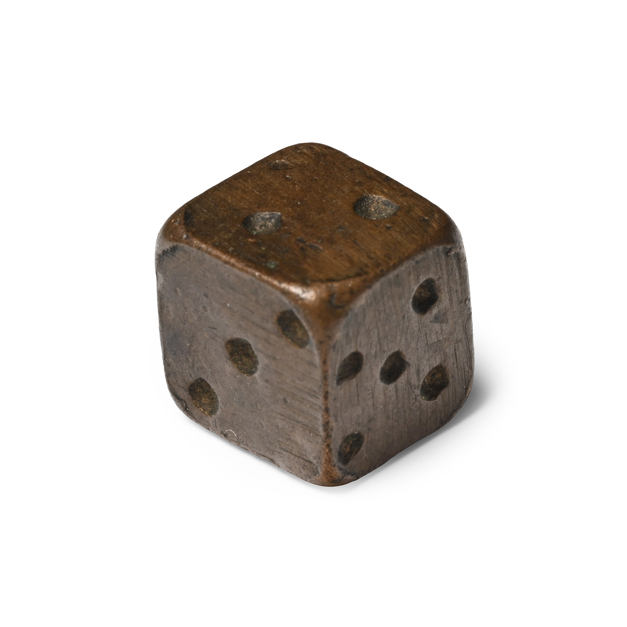 Medieval Bronze Gaming Die