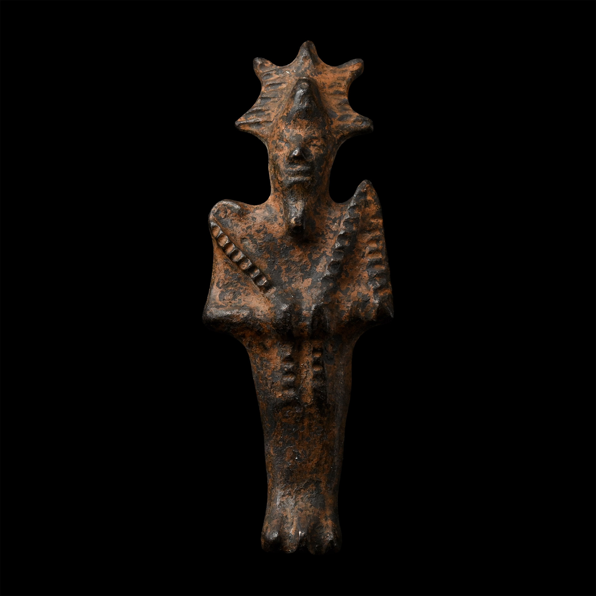 Egyptian Bronze Osiris Statuette