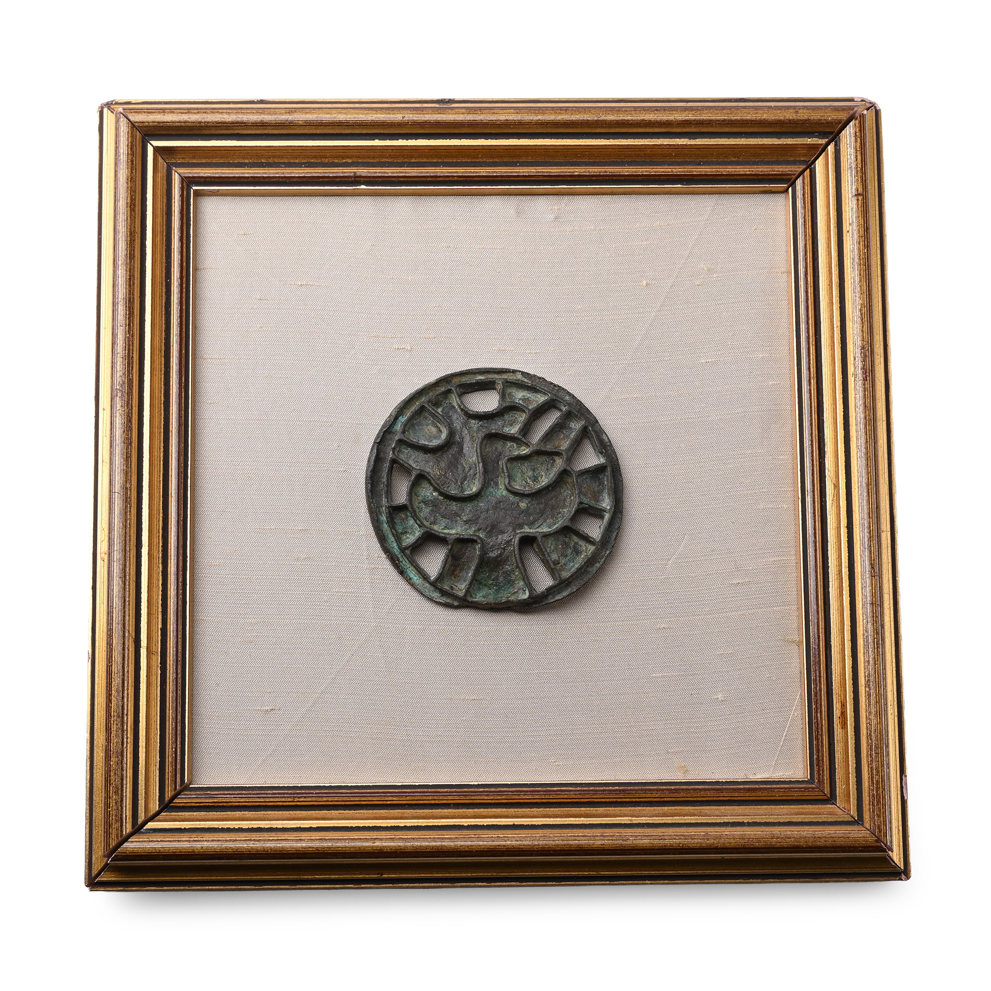 Bactrian Bronze Stamp Seal of a Bird