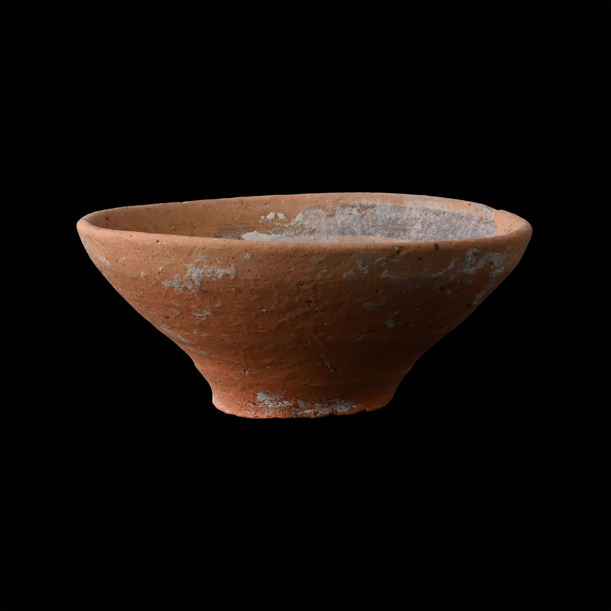 Nabataean Red Terracotta 'Eggshell' Bowl