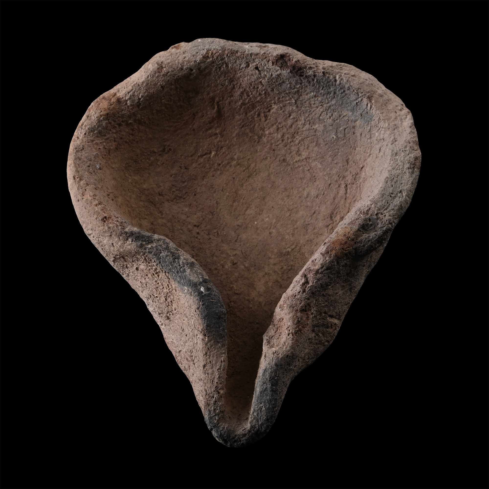Holy Land Terracotta Pinched Rim Oil Lamp