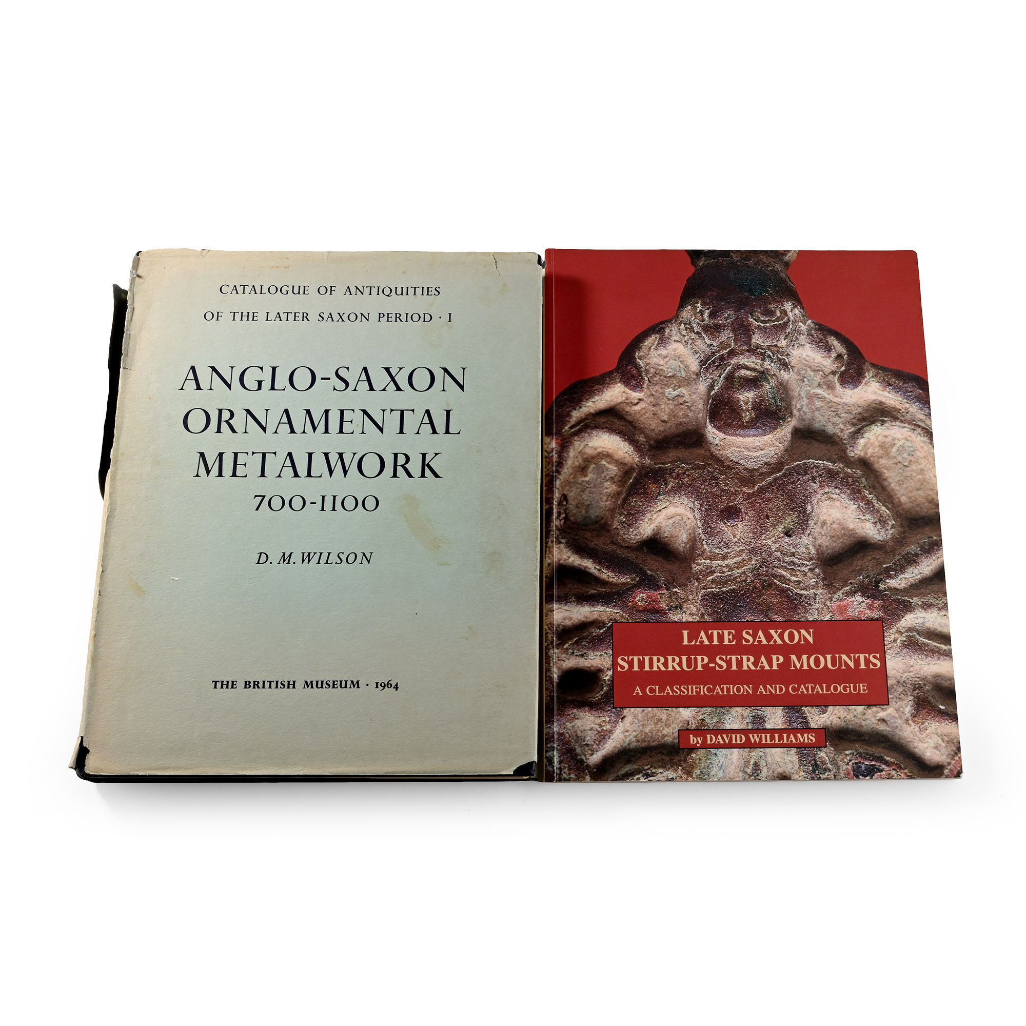 Books on Anglo-Saxon Ornamental Metalwork - 2 Titles