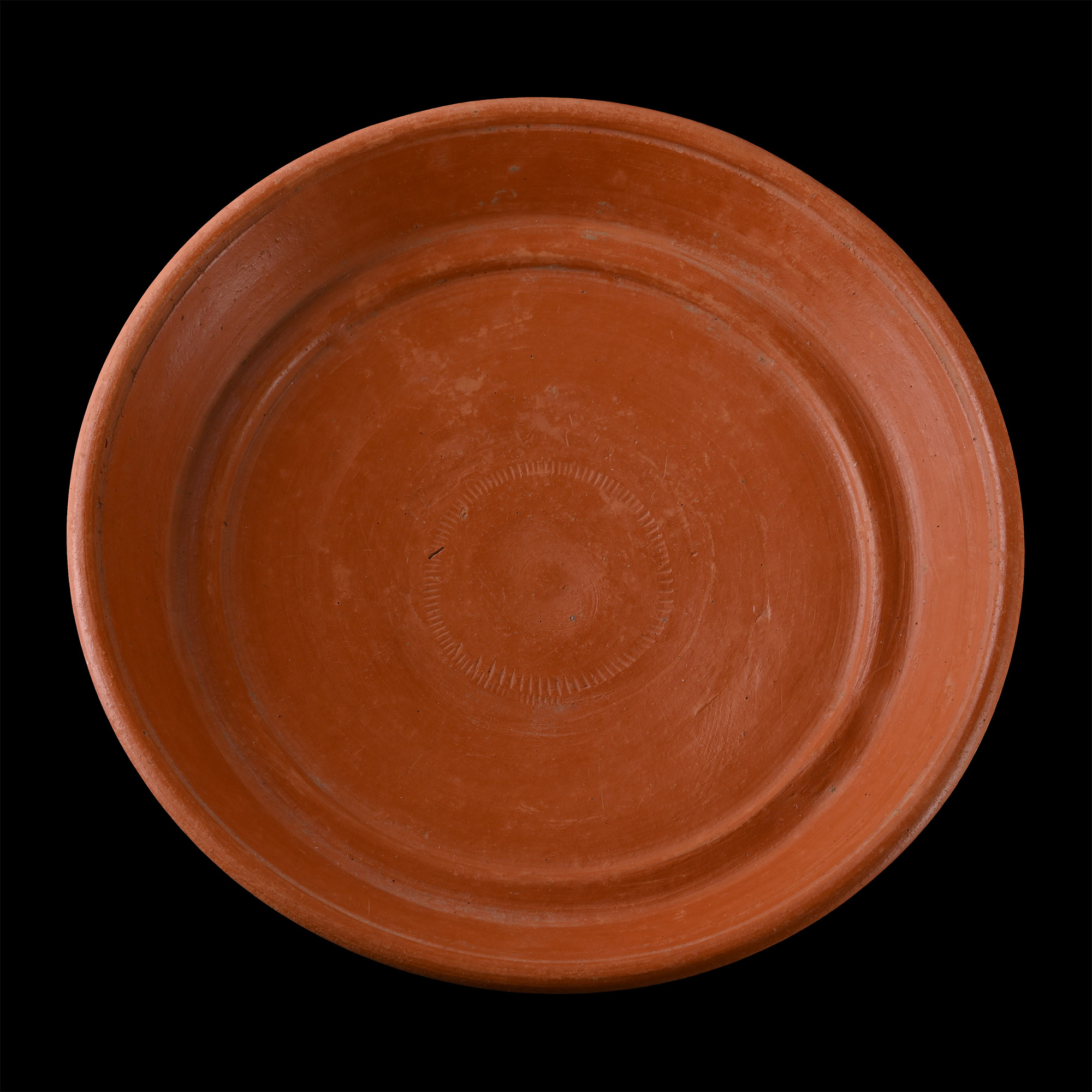 Roman Red Ware Decorated Dish