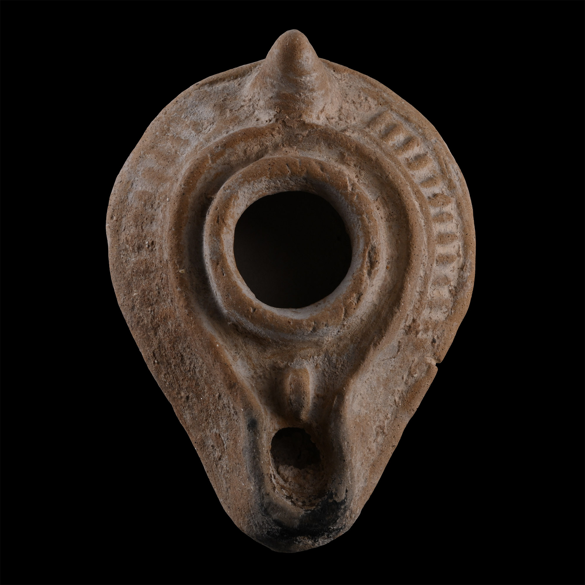 Late Roman Terracotta Oil Lamp