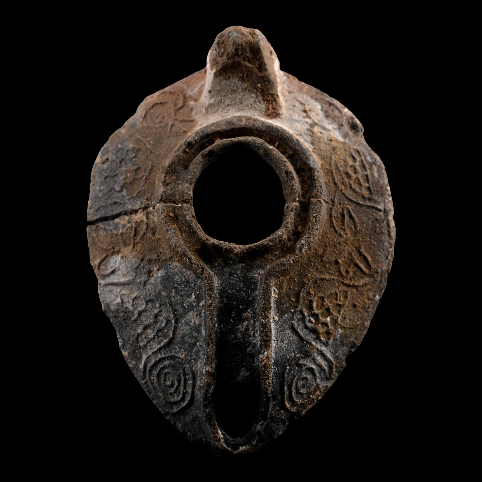 Byzantine Terracotta Oil Lamp