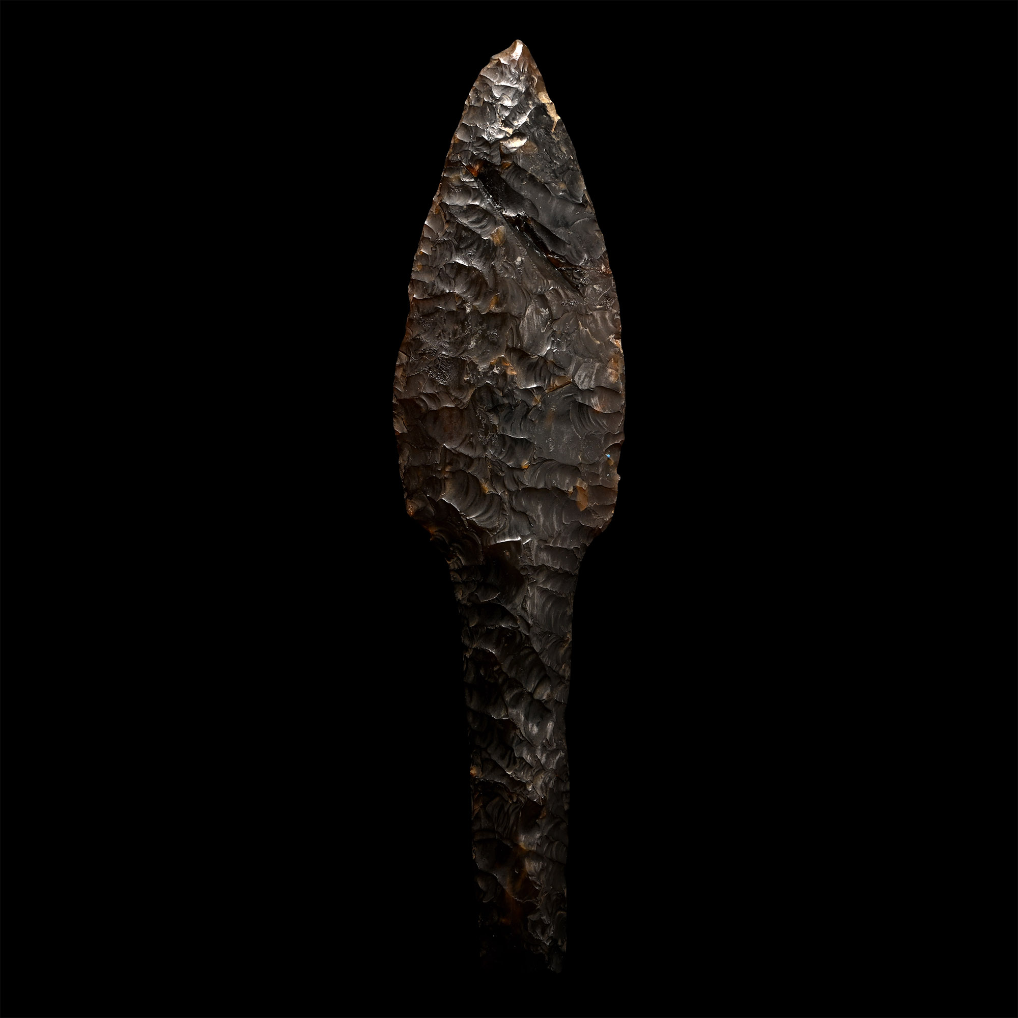 Scandinavian Type VIB Knapped Flint Dagger