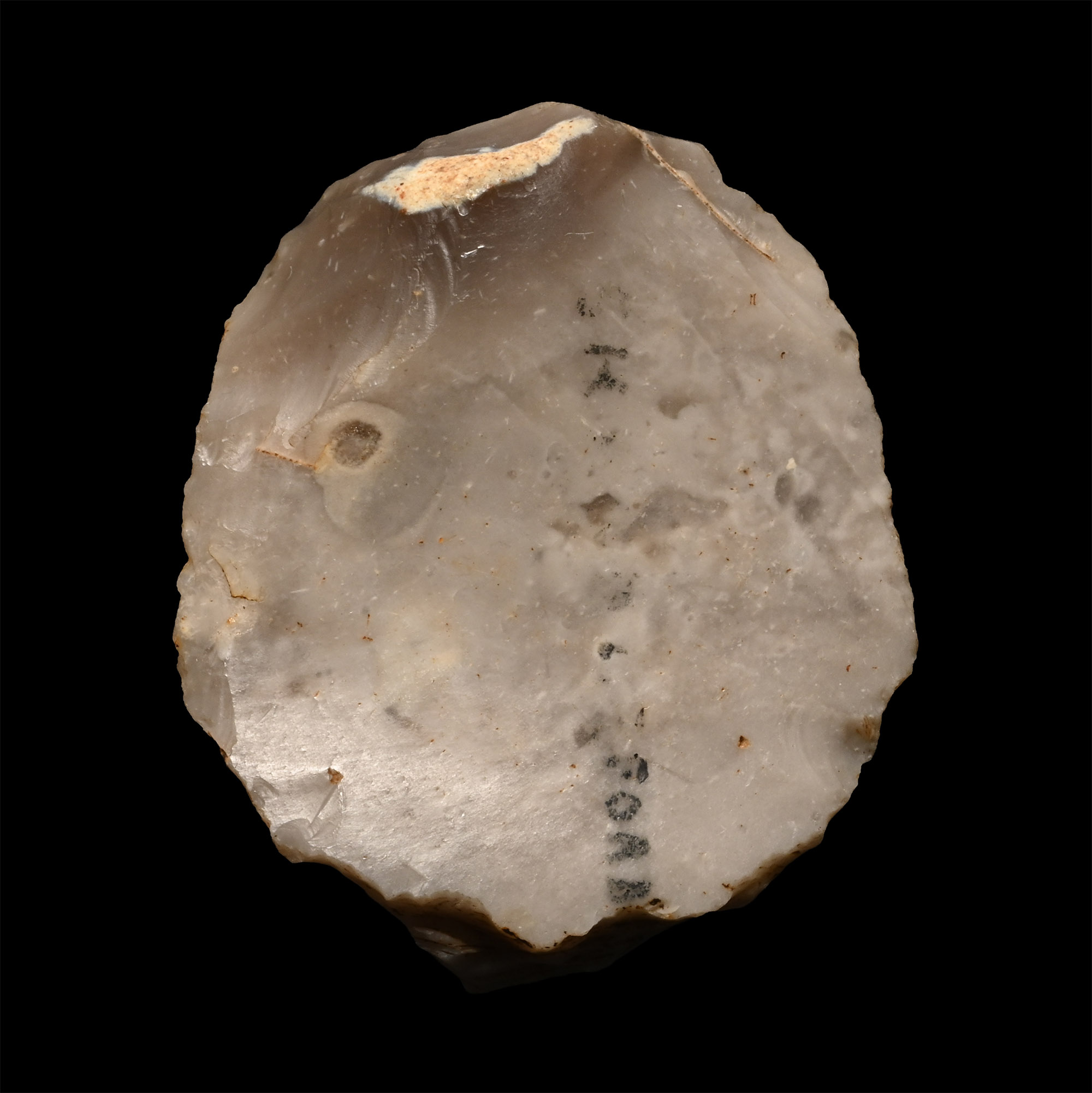 British Stone Age Knapped Flint Scraper from Farnham