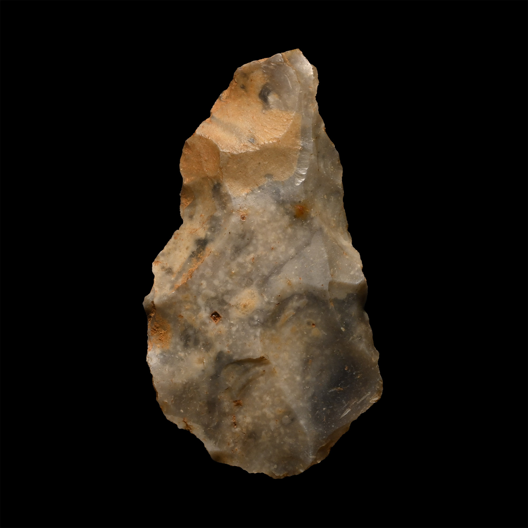 British Stone Age Knapped Flint Bifacial Knife from Farnham