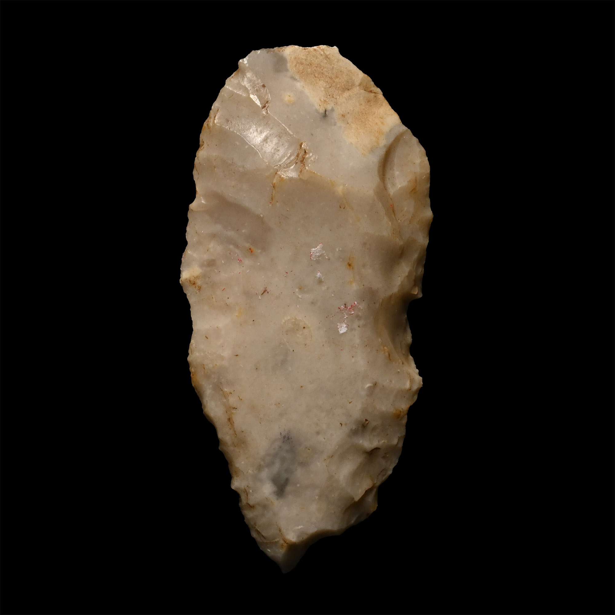 British Stone Age Knapped Flint Bifacial Knife from Farnham