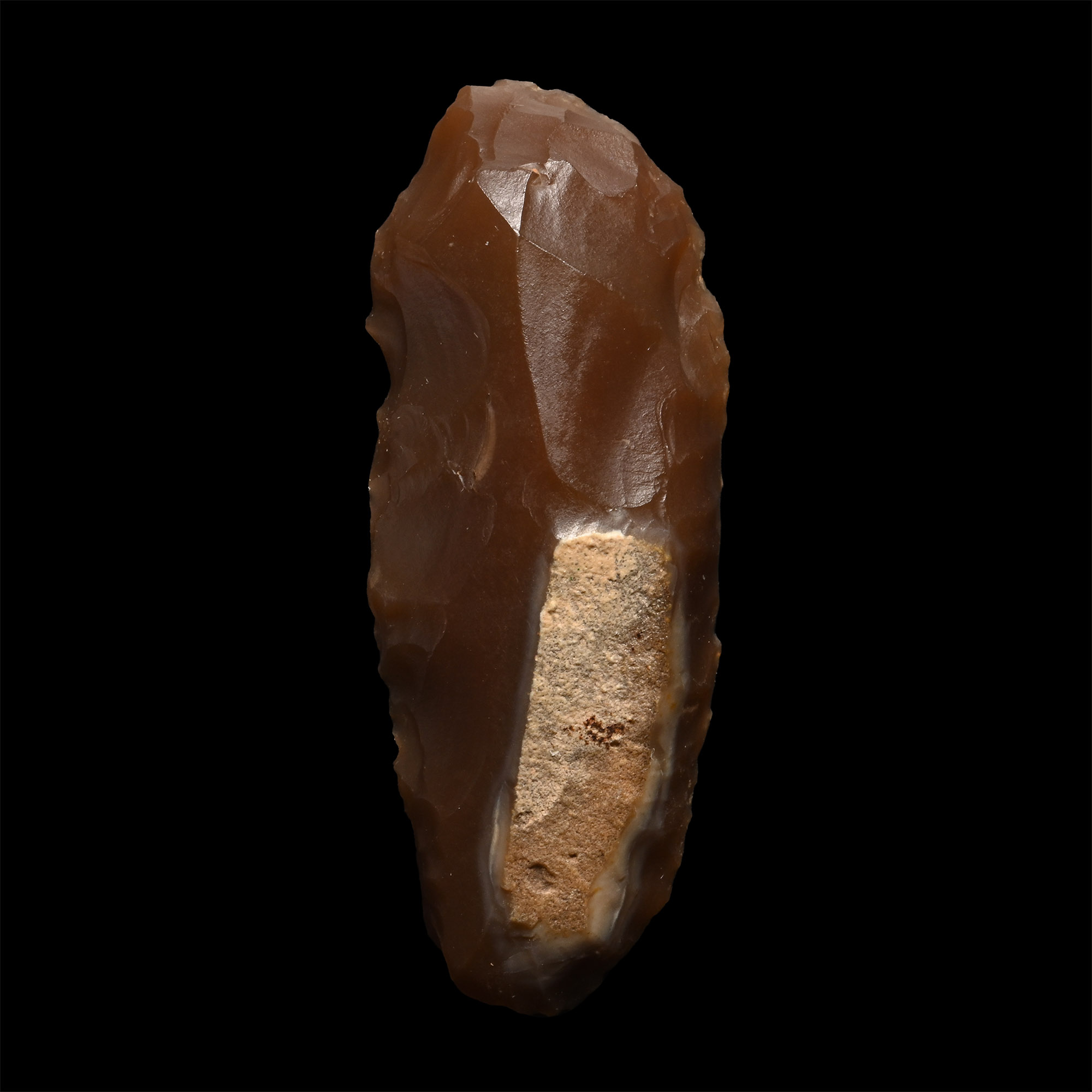 British Stone Age Knapped Flint Slug Knife from Farnham