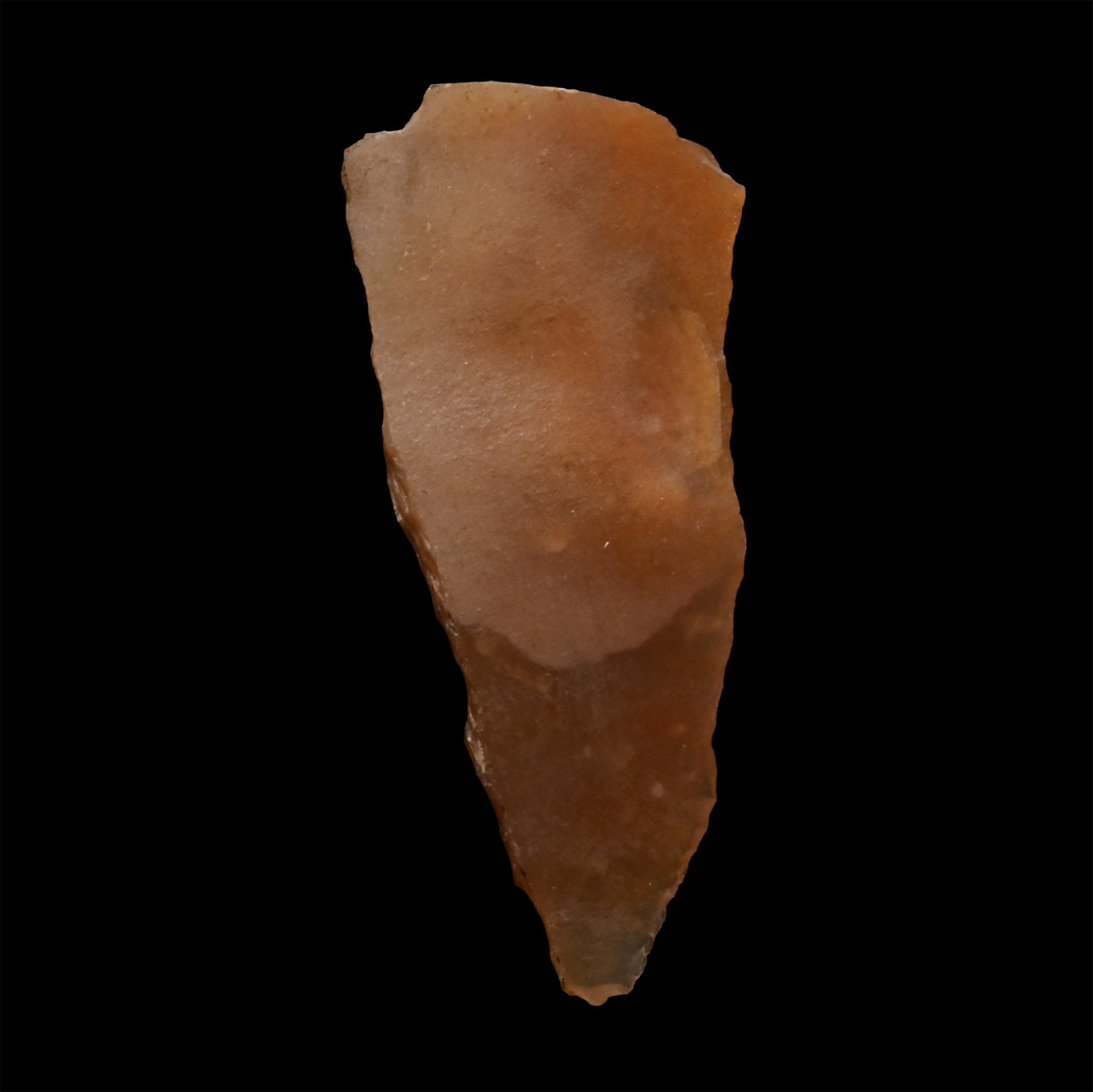 British Stone Age Knapped Flint Chisel Tip Arrowhead from Farnham