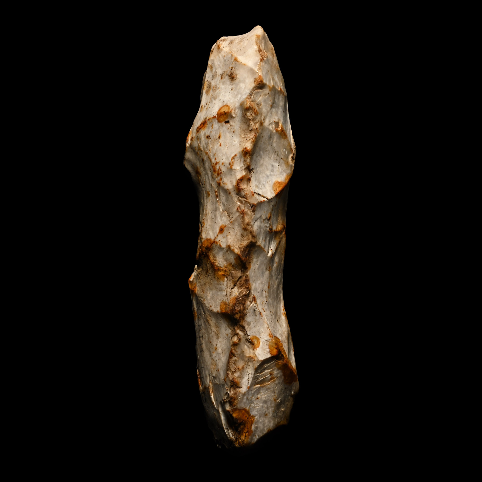 British Stone Age Large Knapped Flint Strike a Light from Farnham