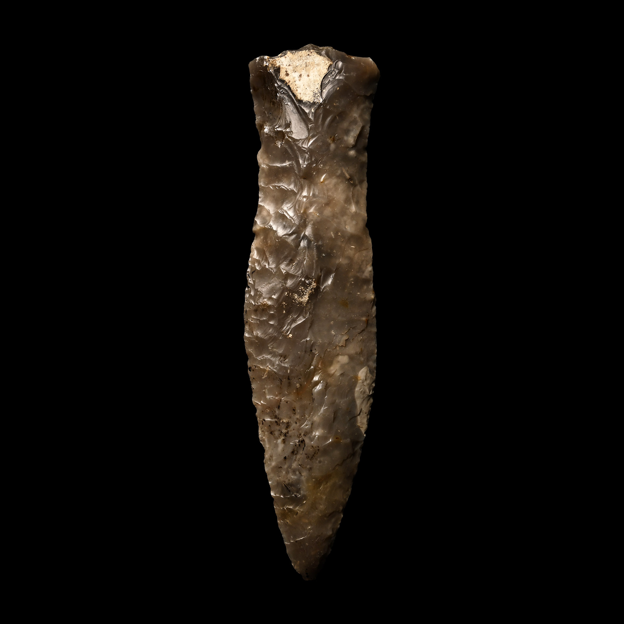 Stone Age Danish Type Knapped Flint Dagger