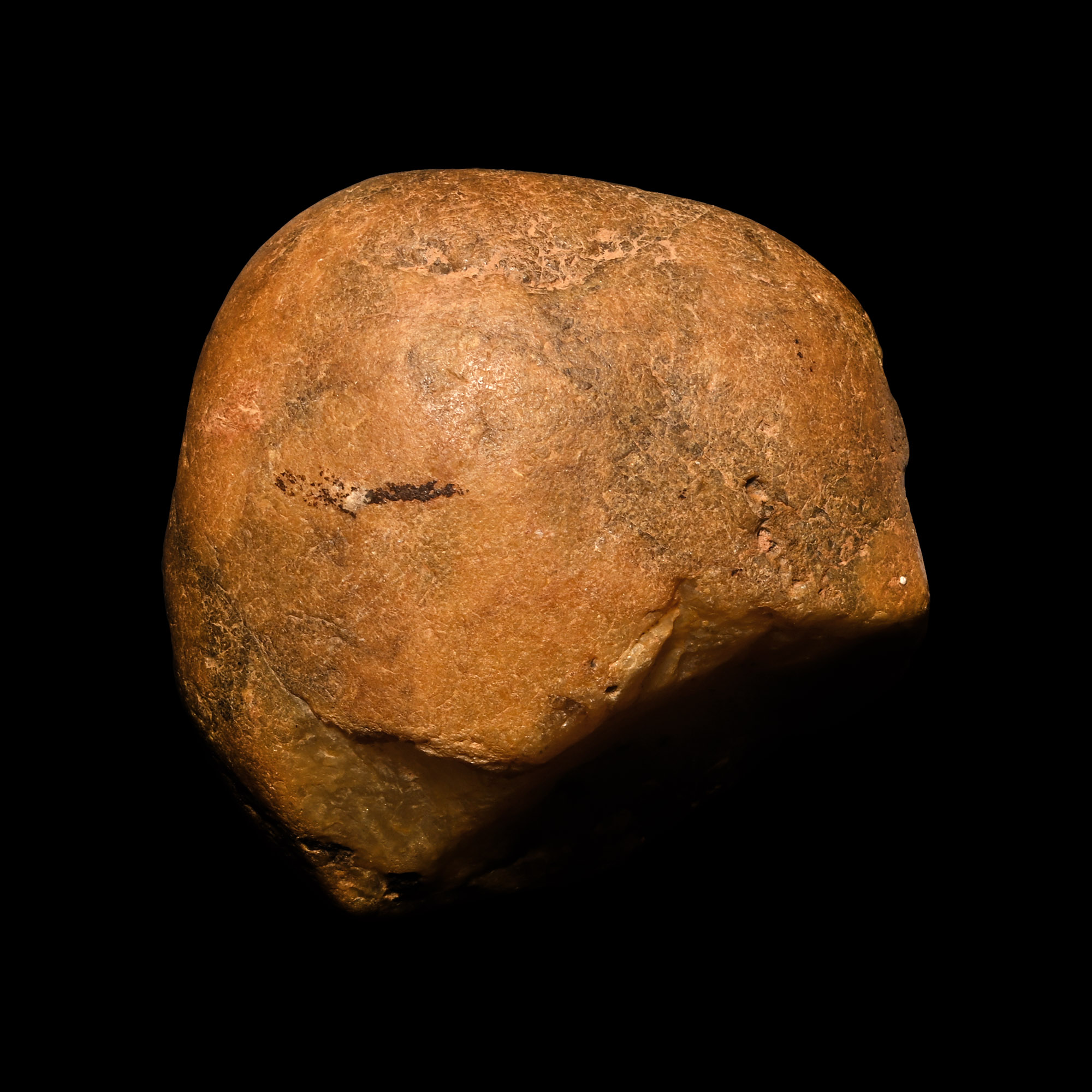 African Stone Age Homo Habilis Oldowan Stone Chopper