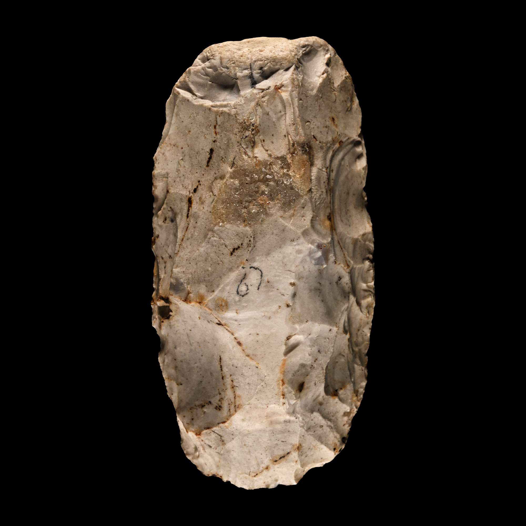 Stone Age Knapped Flint Axehead
