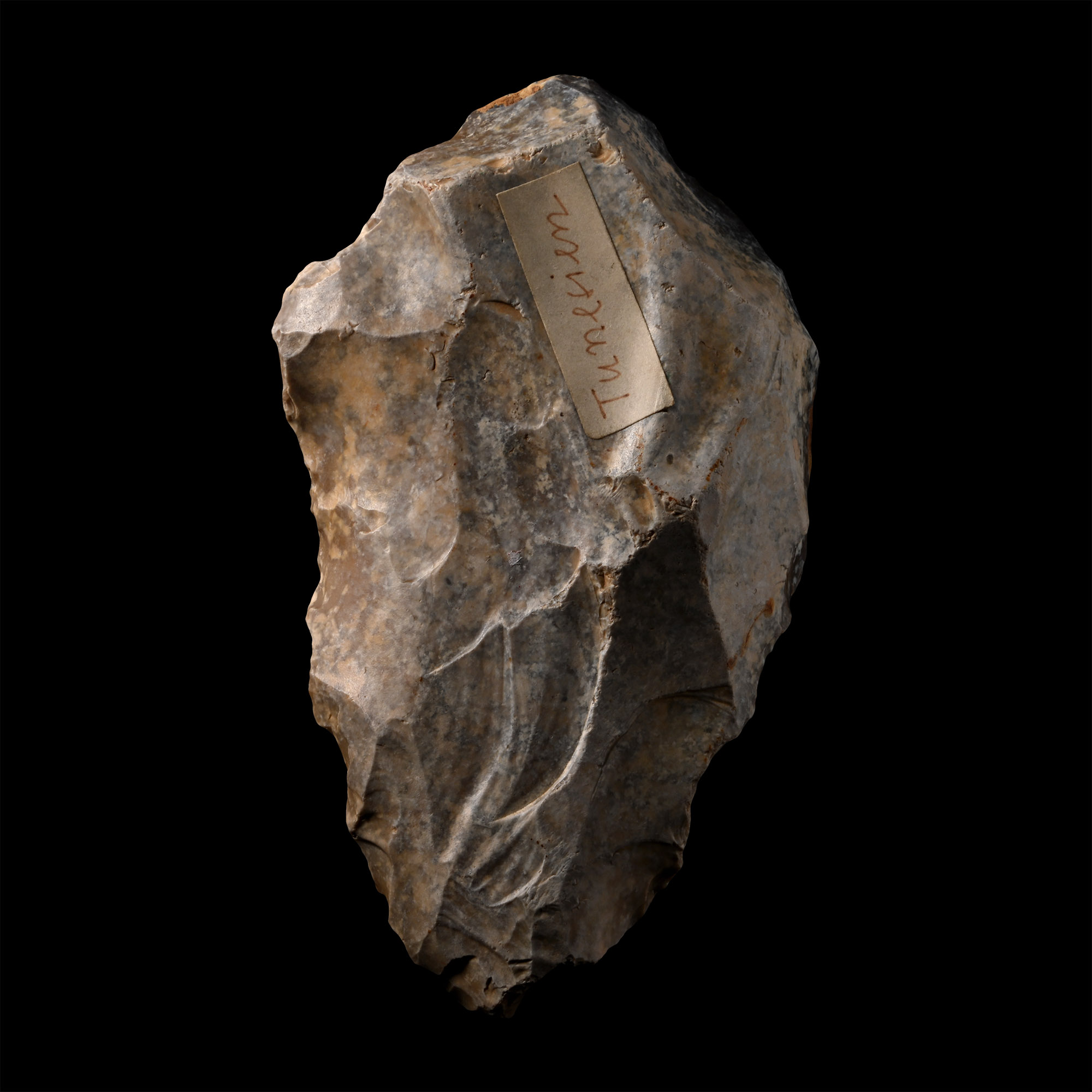 African Stone Age Homo Erectus Knapped Stone Handaxe