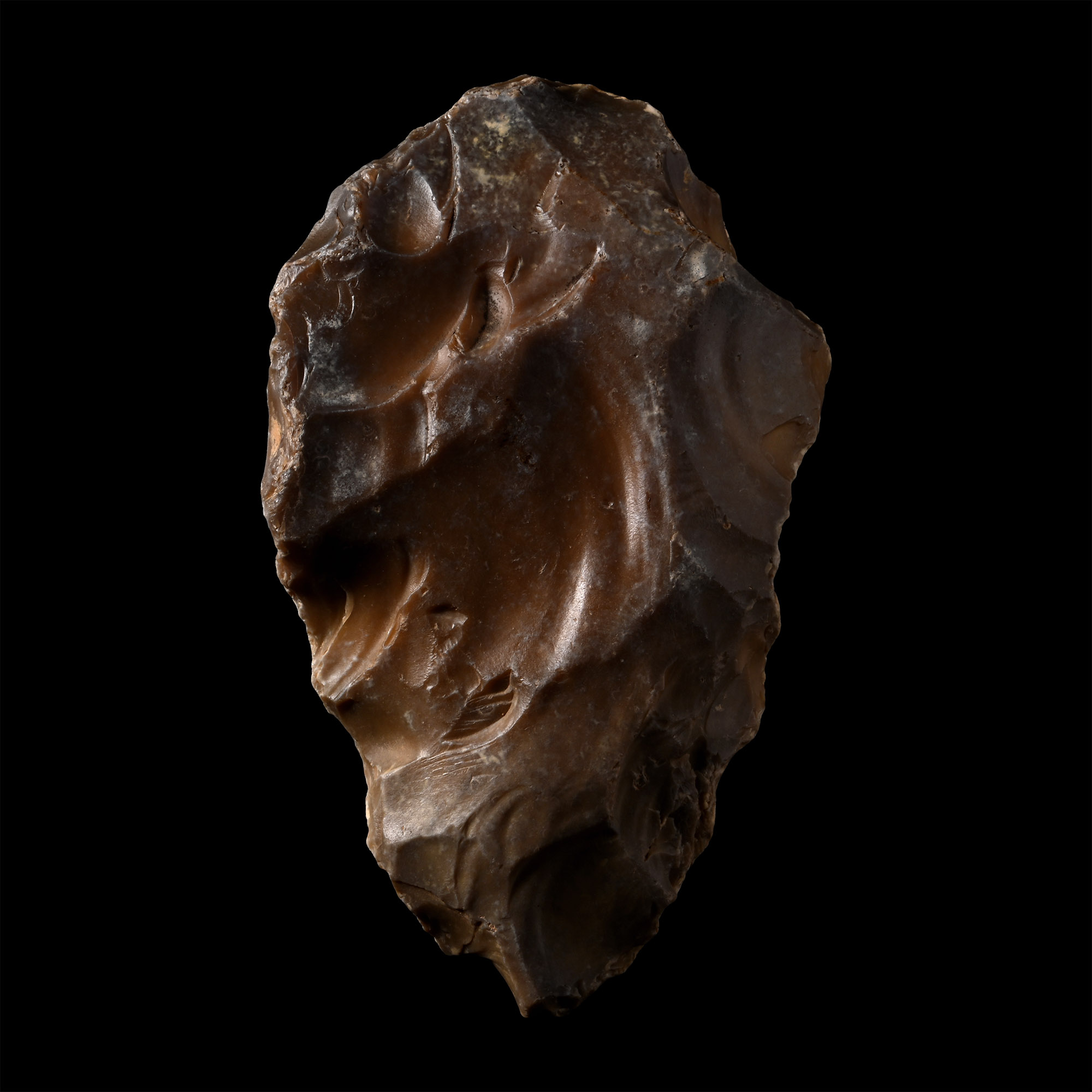 African Stone Age Homo Erectus Knapped Stone Handaxe