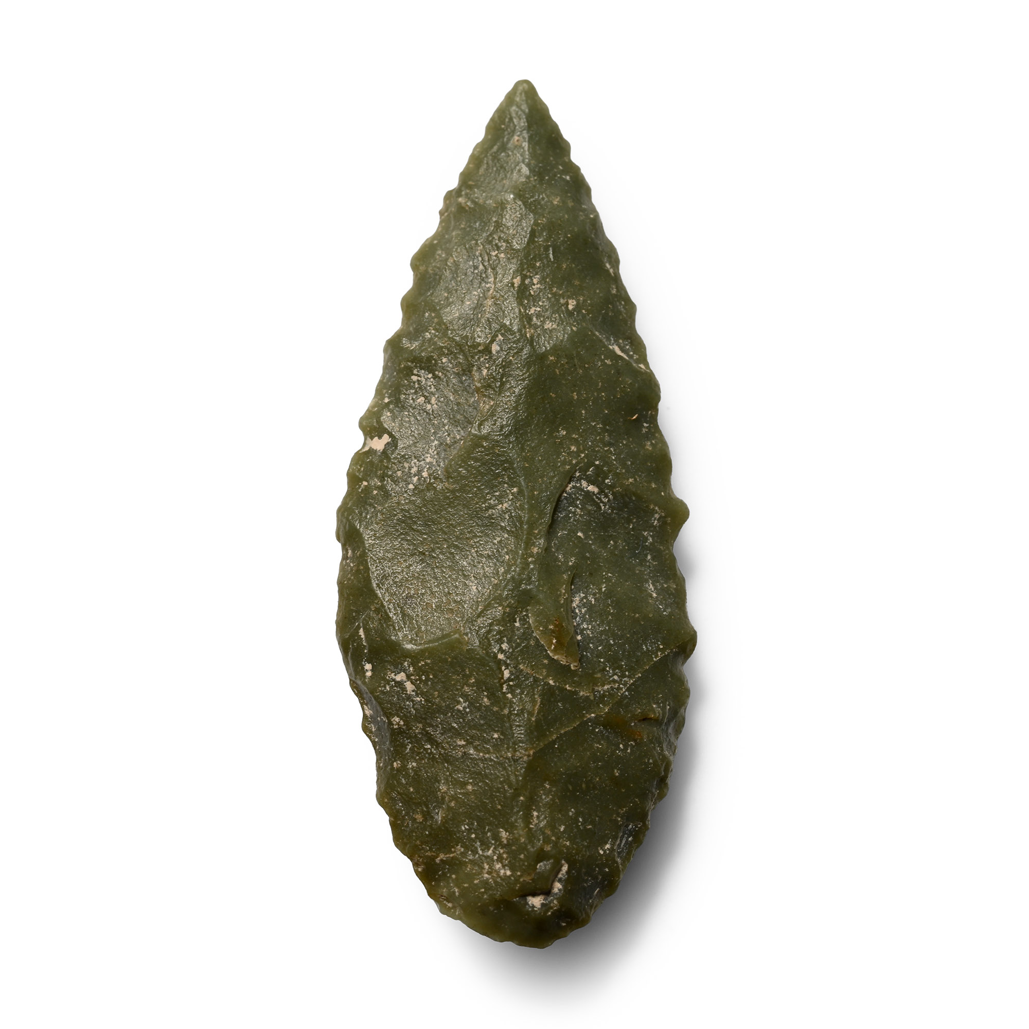 Stone Age Leaf-Shaped Arrowhead
