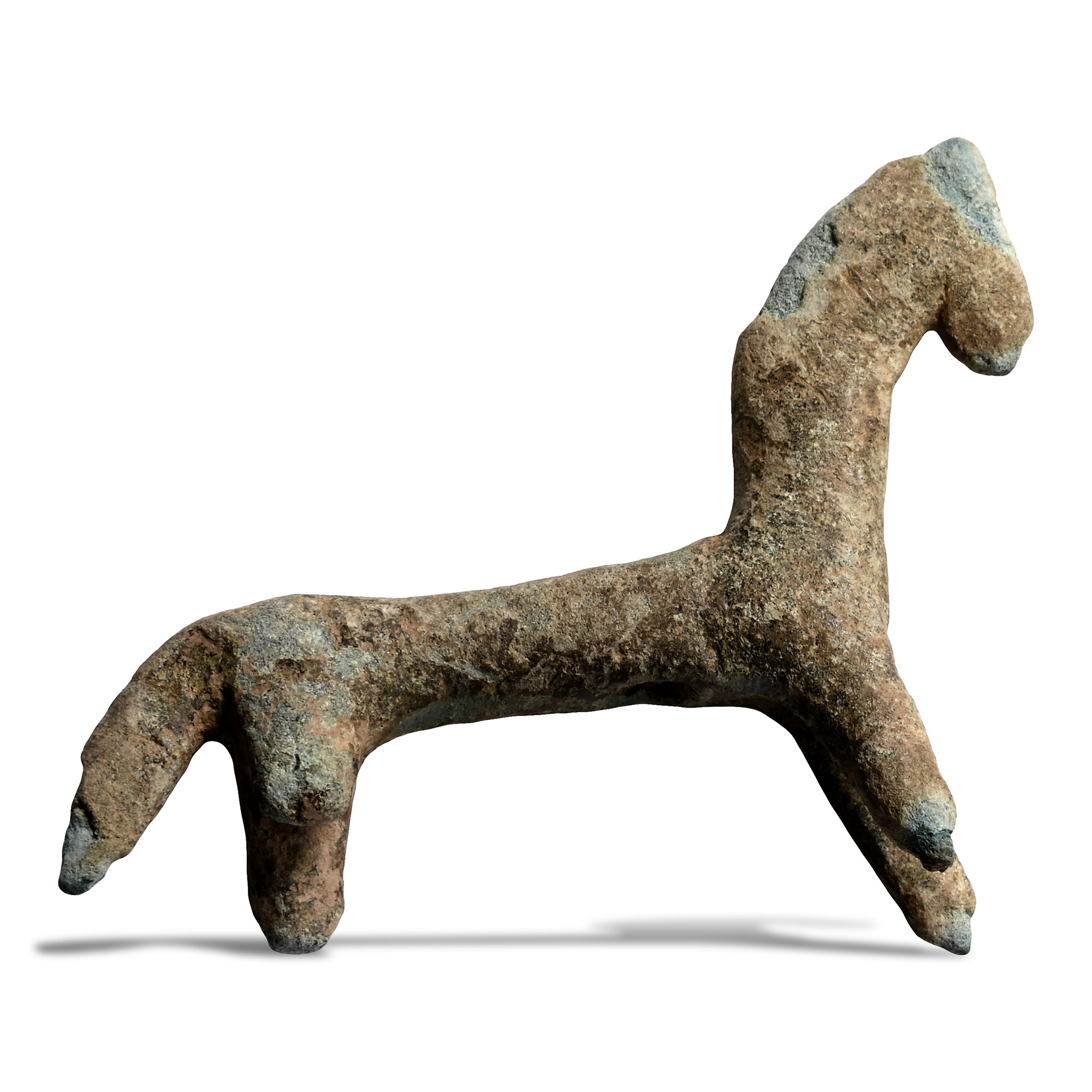 Greek Bronze Statuette of a Horse