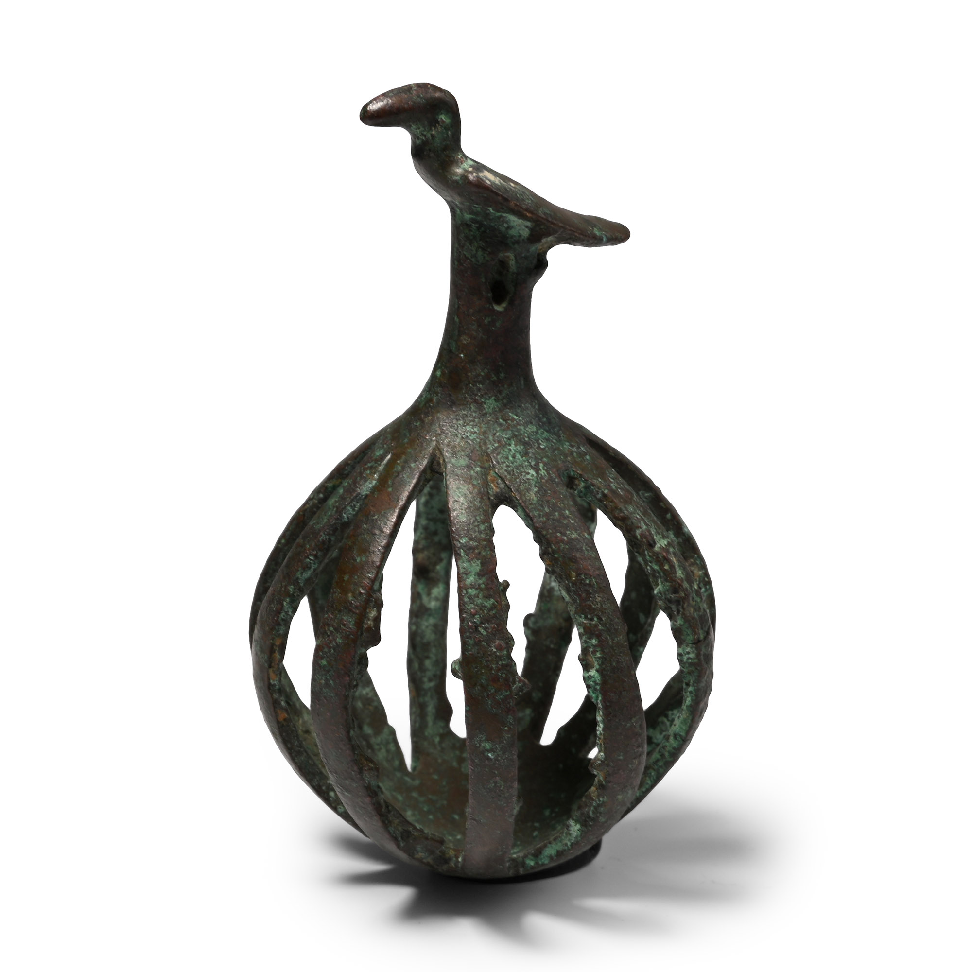 Luristan Bird-Headed Bell Harness Decoration