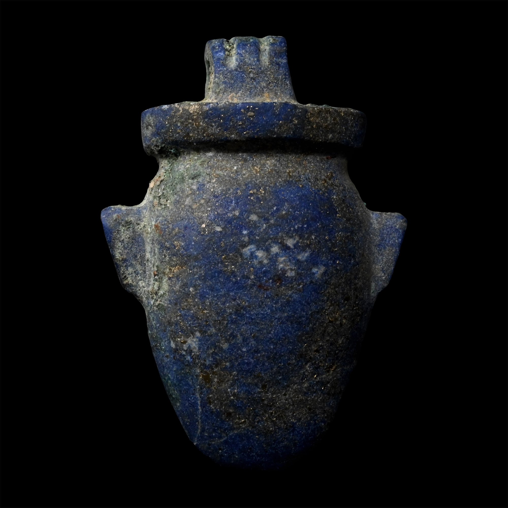 Egyptian Lapis Lazuli Heart Amulet