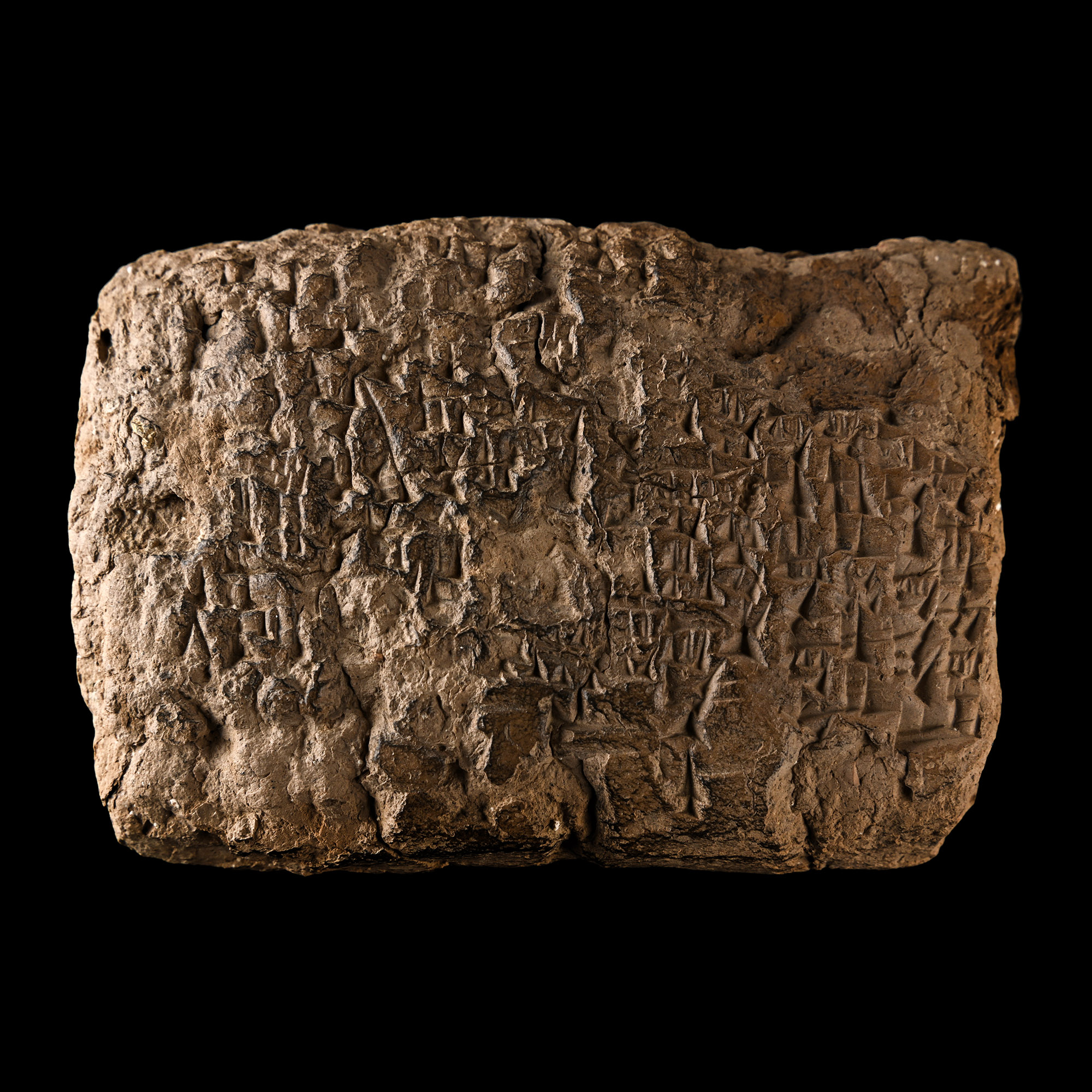 Old Babylonian Terracotta Cuneiform Tablet of a Poem