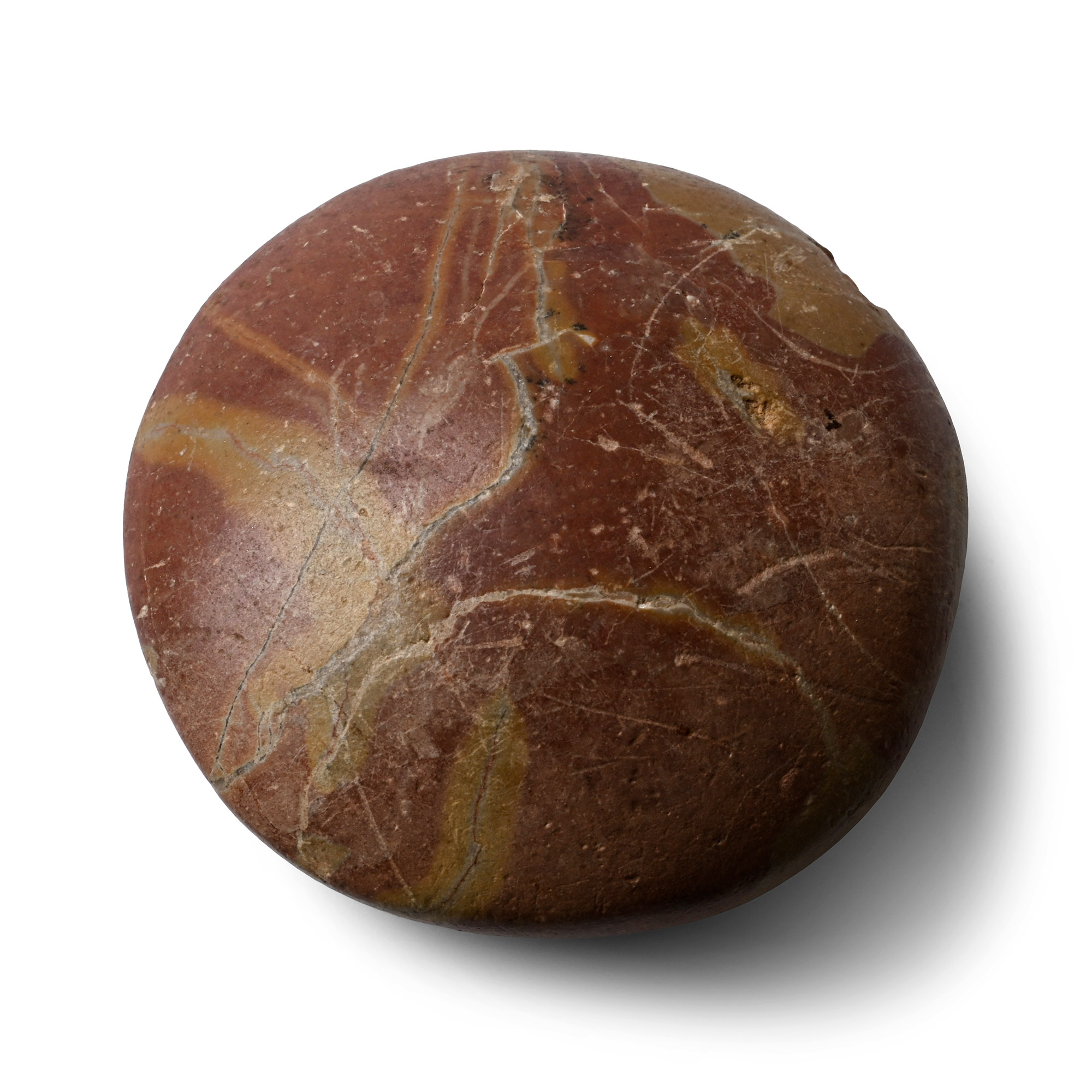 Large Mesopotamian Carved Stone Weight