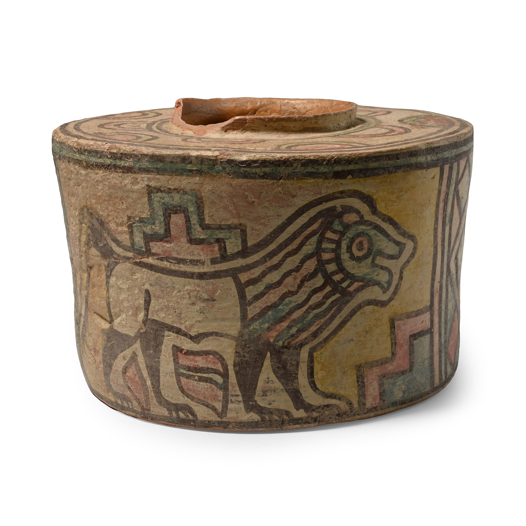 Indus Valley Painted Terracotta Vessel