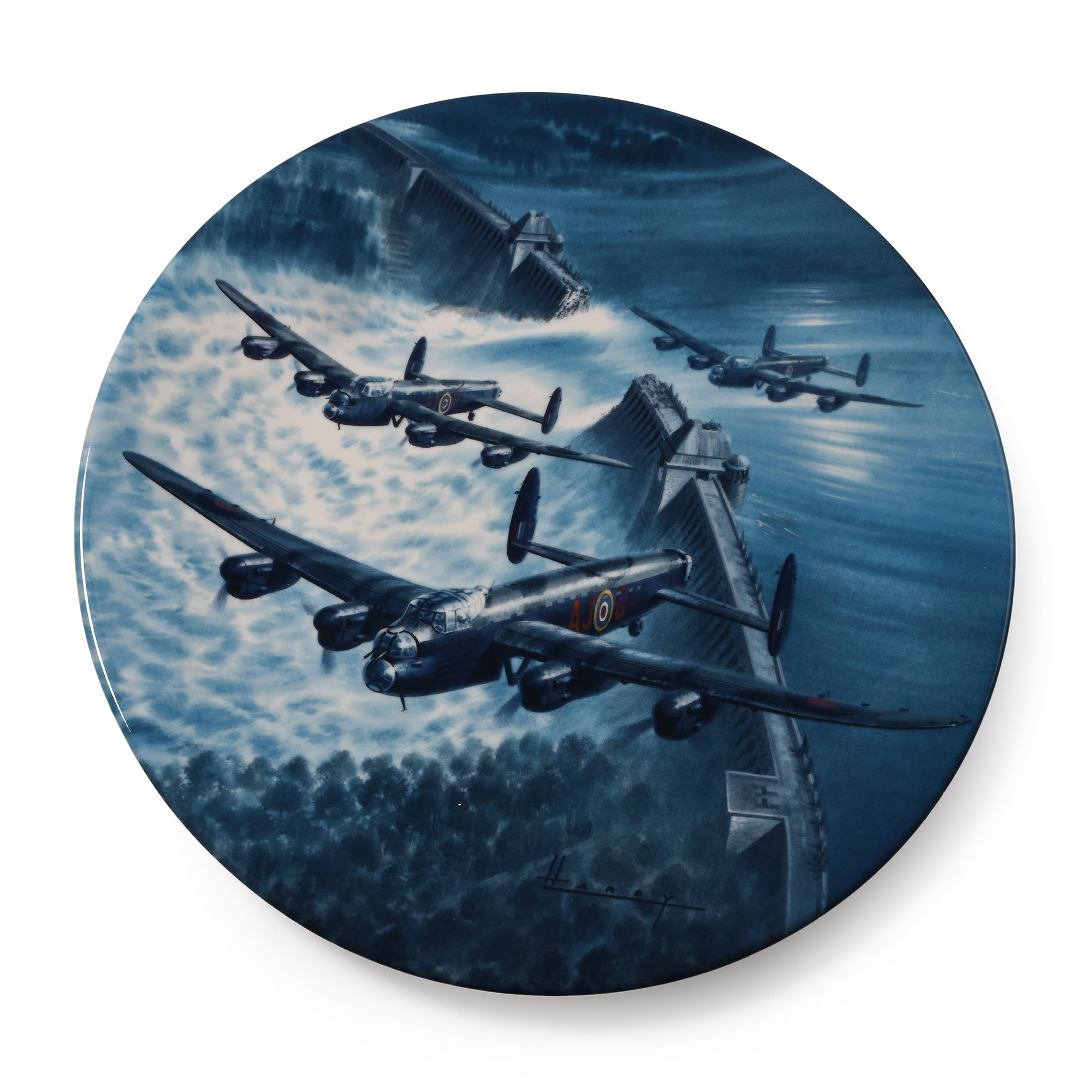 Royal Worcester Dam Busters Commemorative Plate