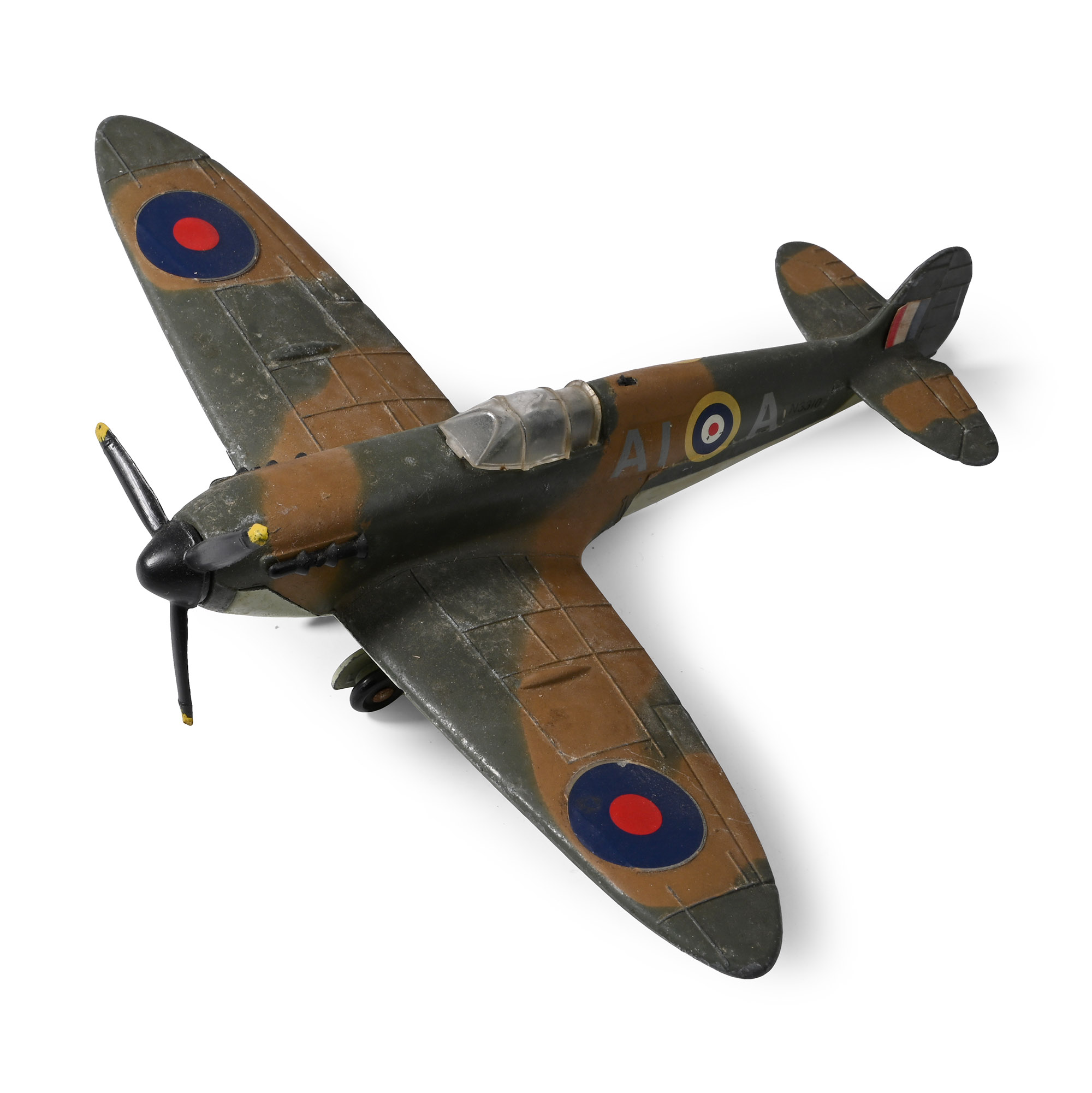 RAF WWII Spitfire Mk II Die Cast Dinky Aeroplane