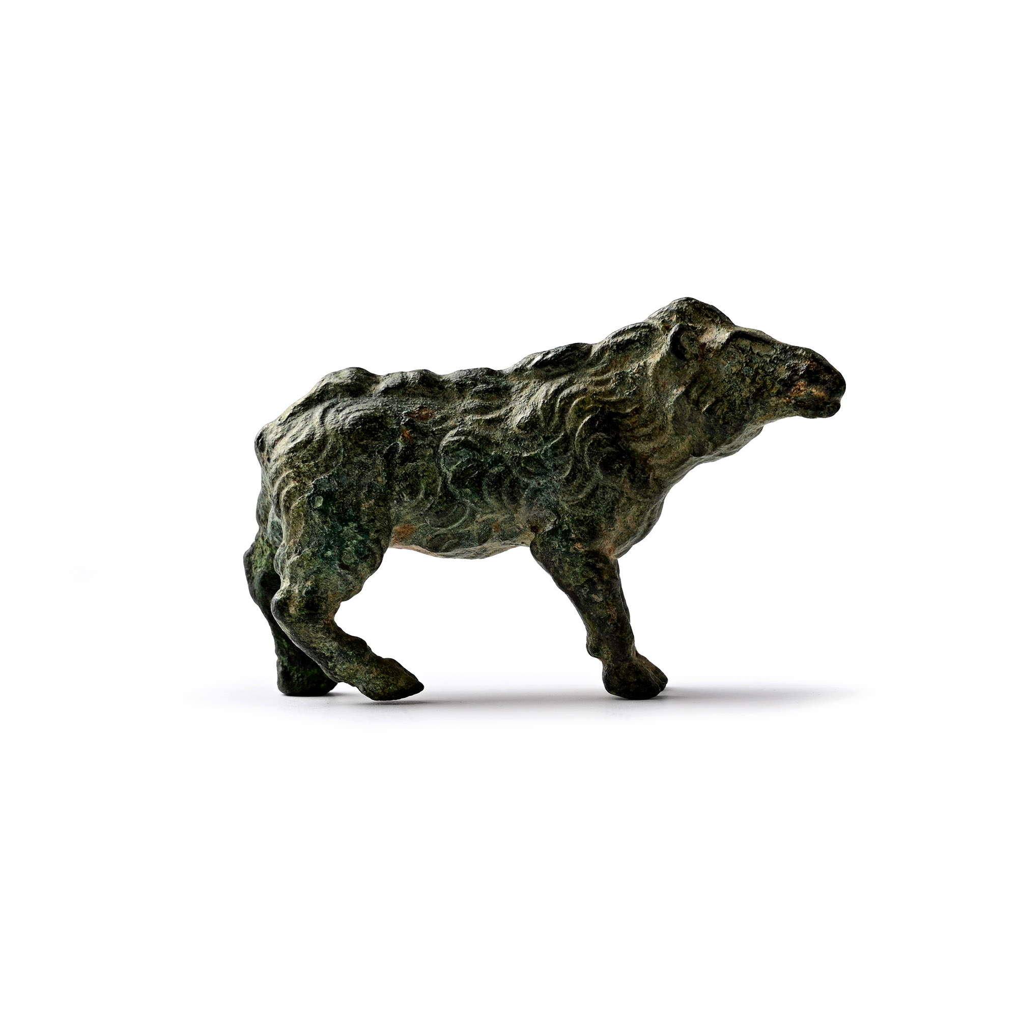 Roman Bronze Statuette of a Wild Boar