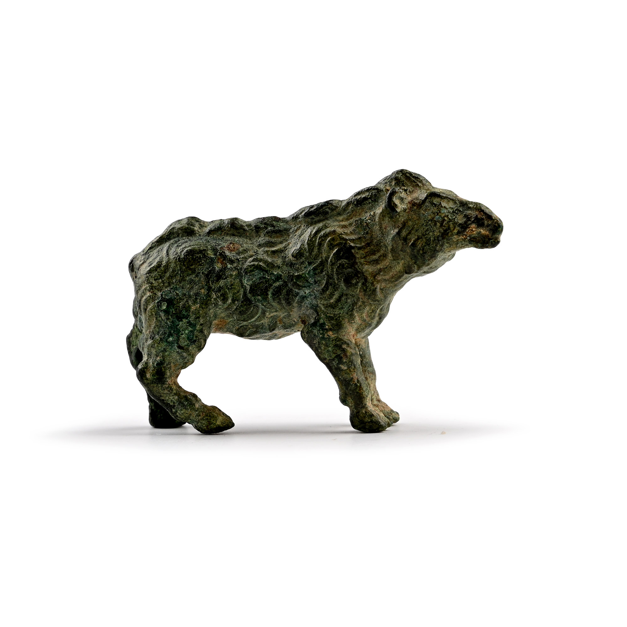 Roman Bronze Statuette of a Wild Boar
